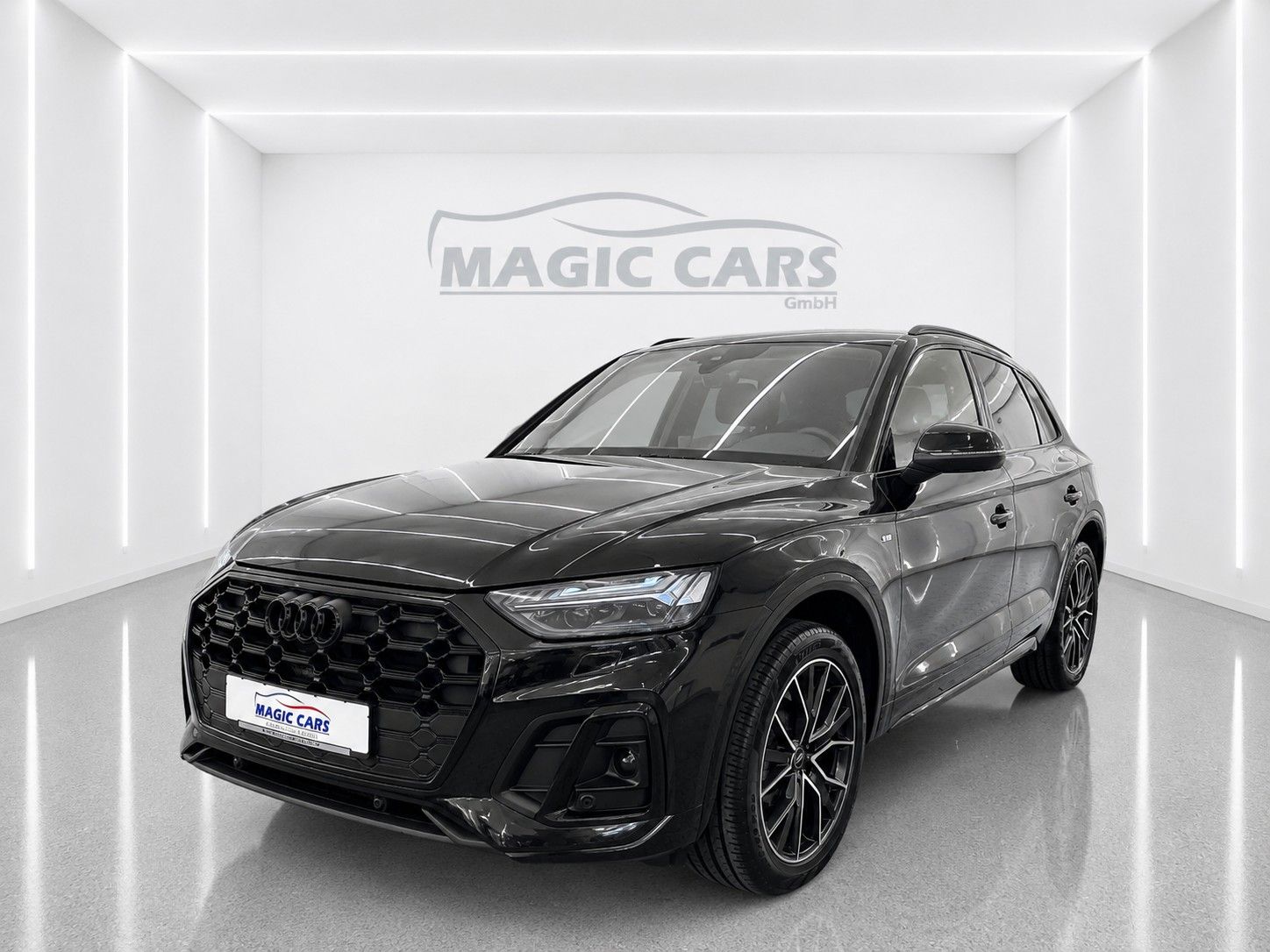 Fahrzeugabbildung Audi Q5 40 TFSI quattro S line *Black-Style*Pano*AHK* - mit KI generiert/bearbeitet