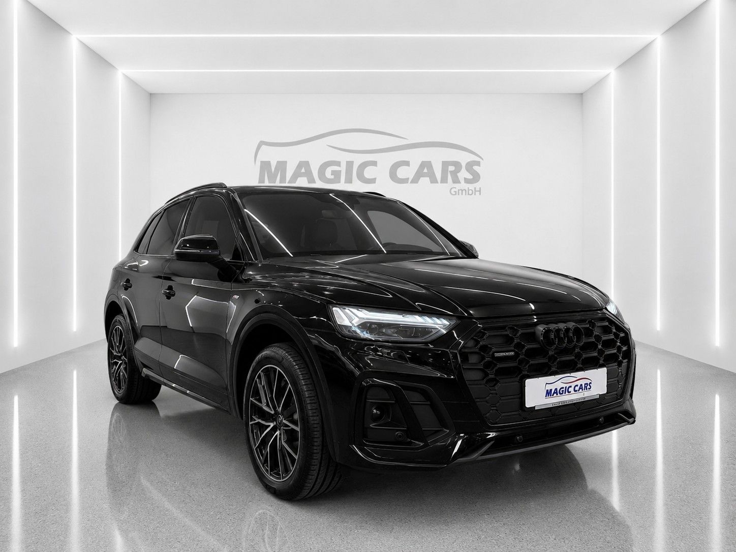Fahrzeugabbildung Audi Q5 40 TFSI quattro S line *Black-Style*Pano*AHK* - mit KI generiert/bearbeitet