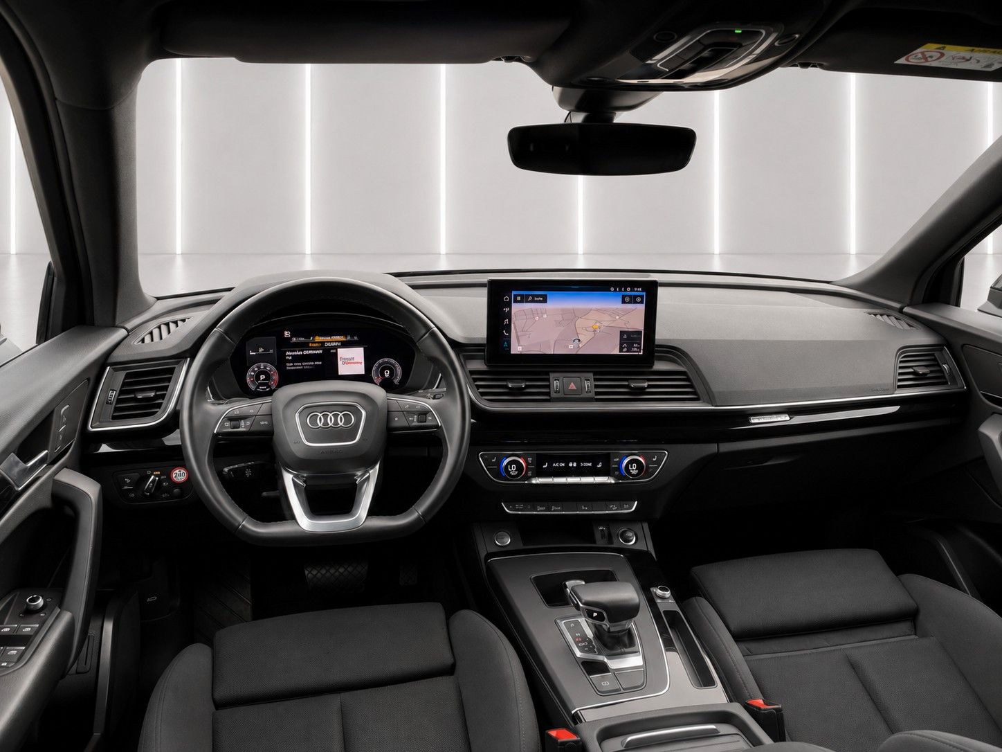 Fahrzeugabbildung Audi Q5 40 TFSI quattro S line *Black-Style*Pano*AHK* - mit KI generiert/bearbeitet