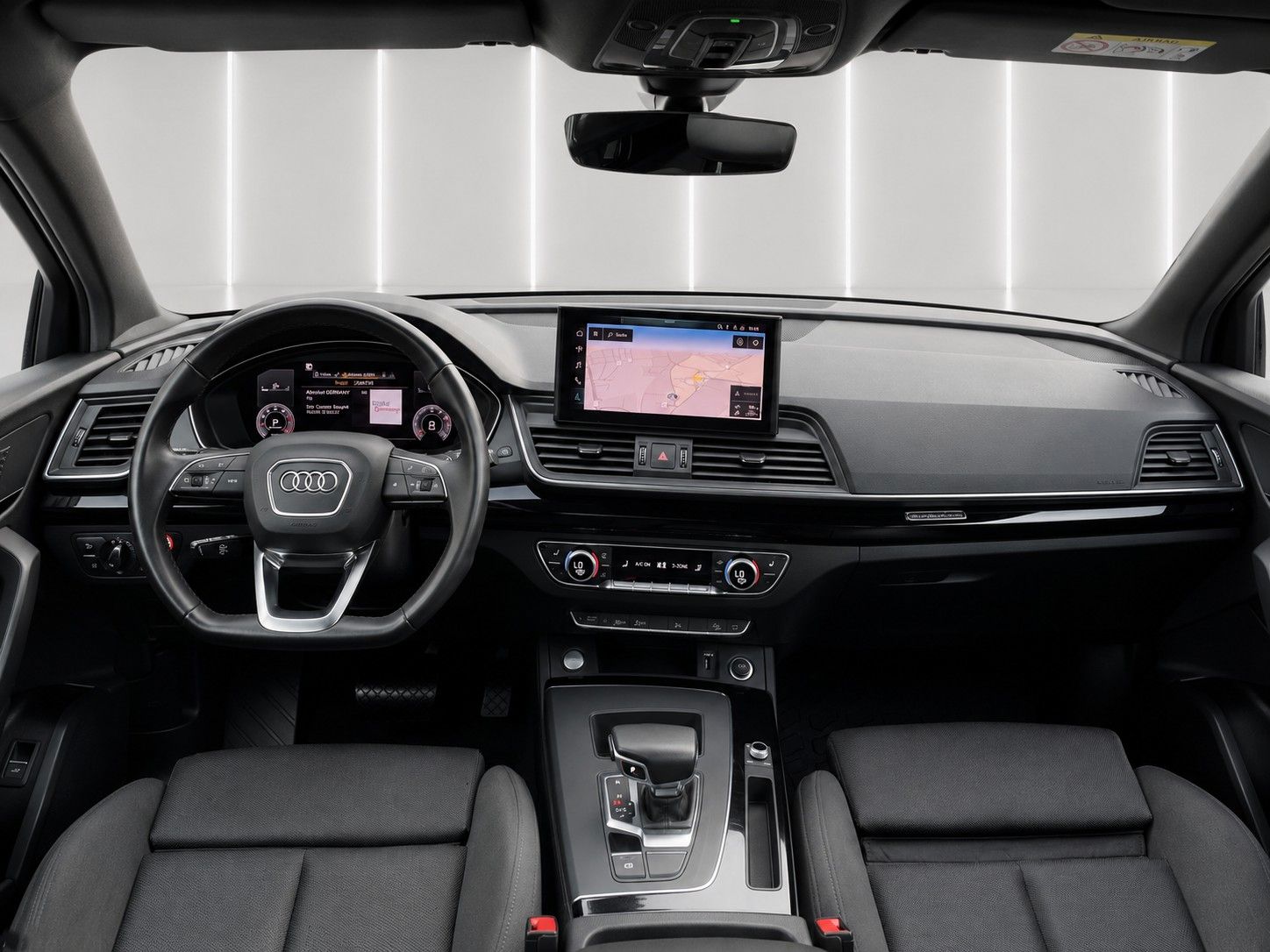Fahrzeugabbildung Audi Q5 40 TFSI quattro S line *Black-Style*Pano*AHK* - mit KI generiert/bearbeitet