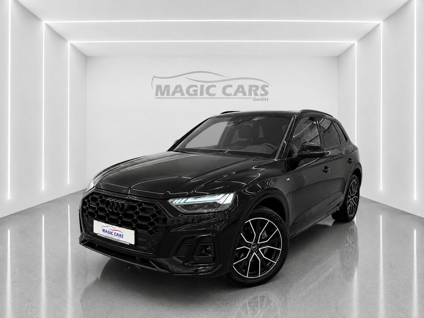 Fahrzeugabbildung Audi Q5 40 TFSI quattro S line *Black-Style*Pano*AHK* - mit KI generiert/bearbeitet