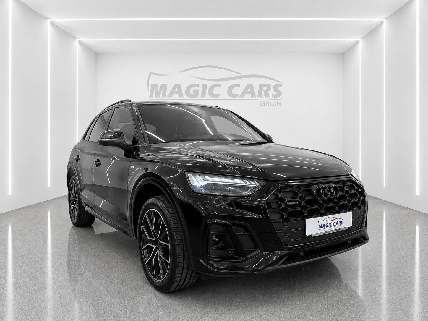Fahrzeugabbildung Audi Q5 40 TFSI quattro S line *Black-Style*Pano*AHK* - mit KI generiert/bearbeitet