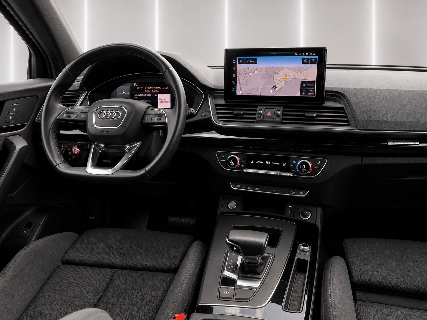 Fahrzeugabbildung Audi Q5 40 TFSI quattro S line *Black-Style*Pano*AHK* - mit KI generiert/bearbeitet