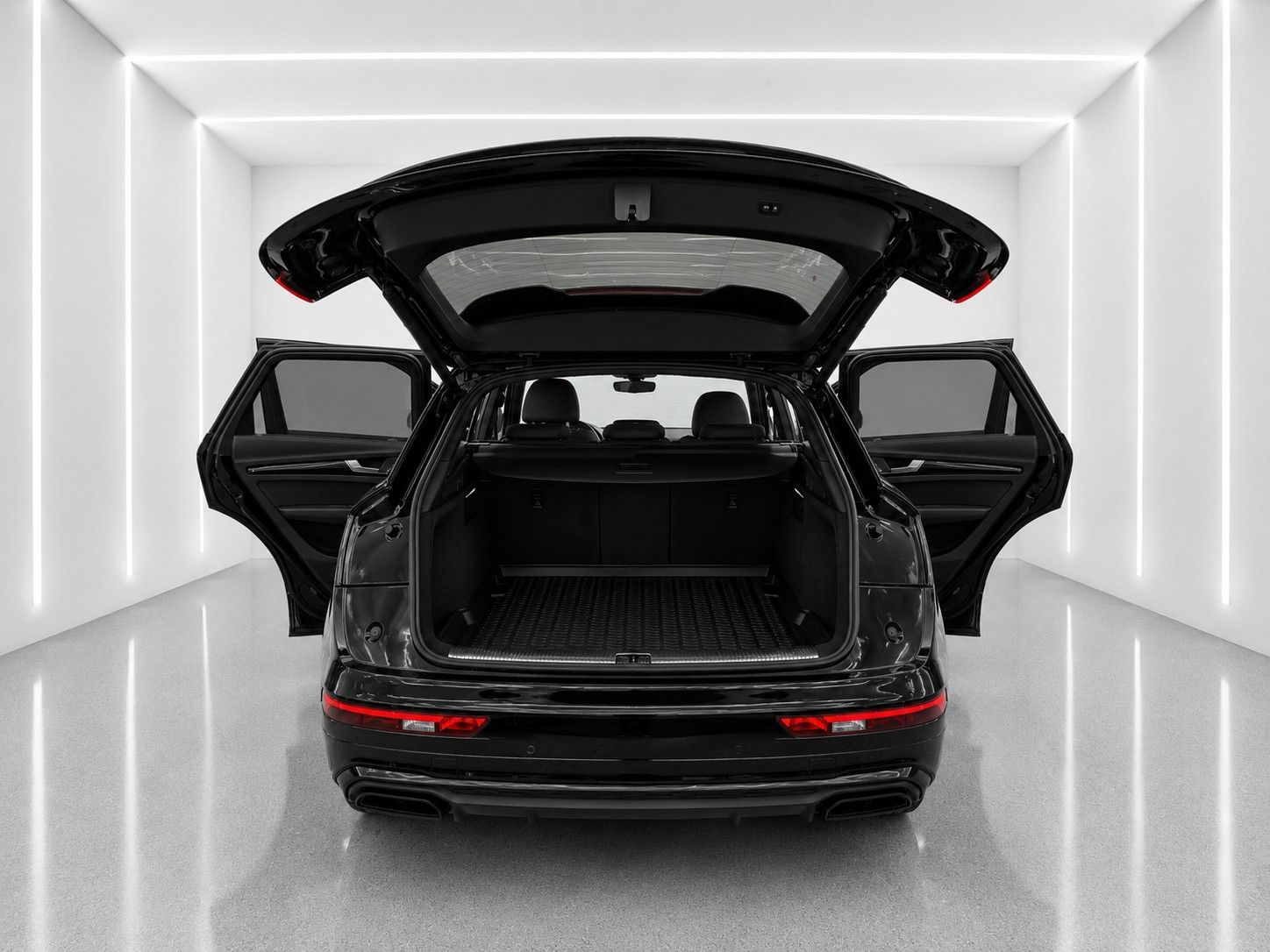 Fahrzeugabbildung Audi Q5 40 TFSI quattro S line *Black-Style*Pano*AHK* - mit KI generiert/bearbeitet