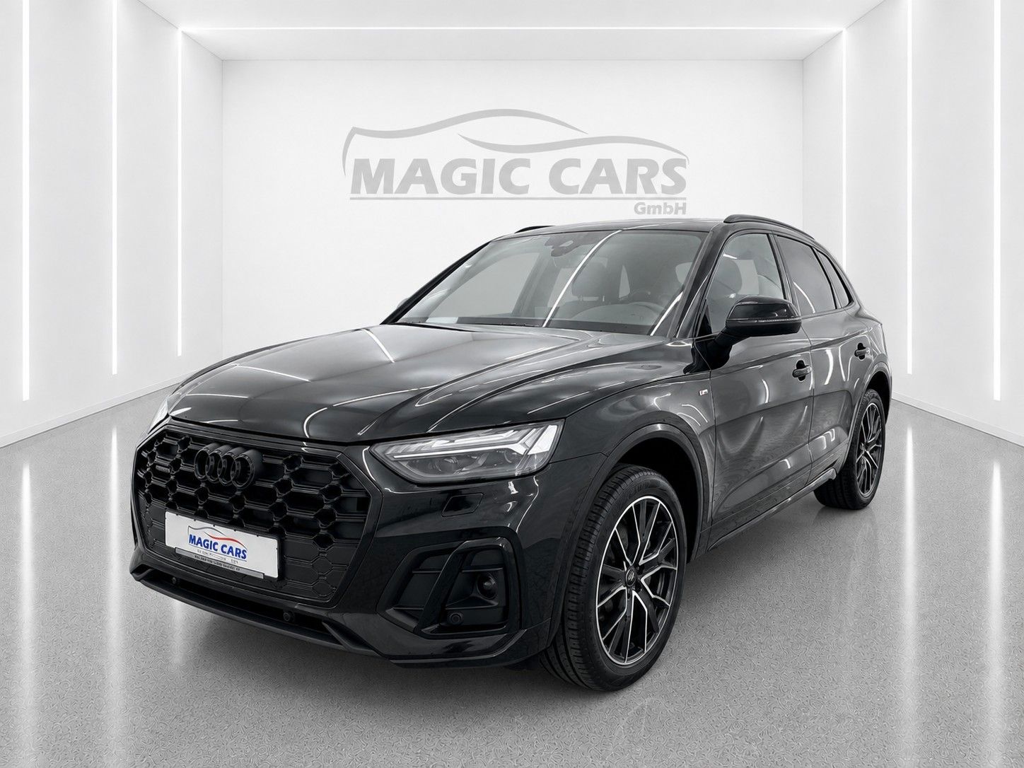 Fahrzeugabbildung Audi Q5 40 TFSI quattro S line *Black-Style*Pano*AHK* - mit KI generiert/bearbeitet