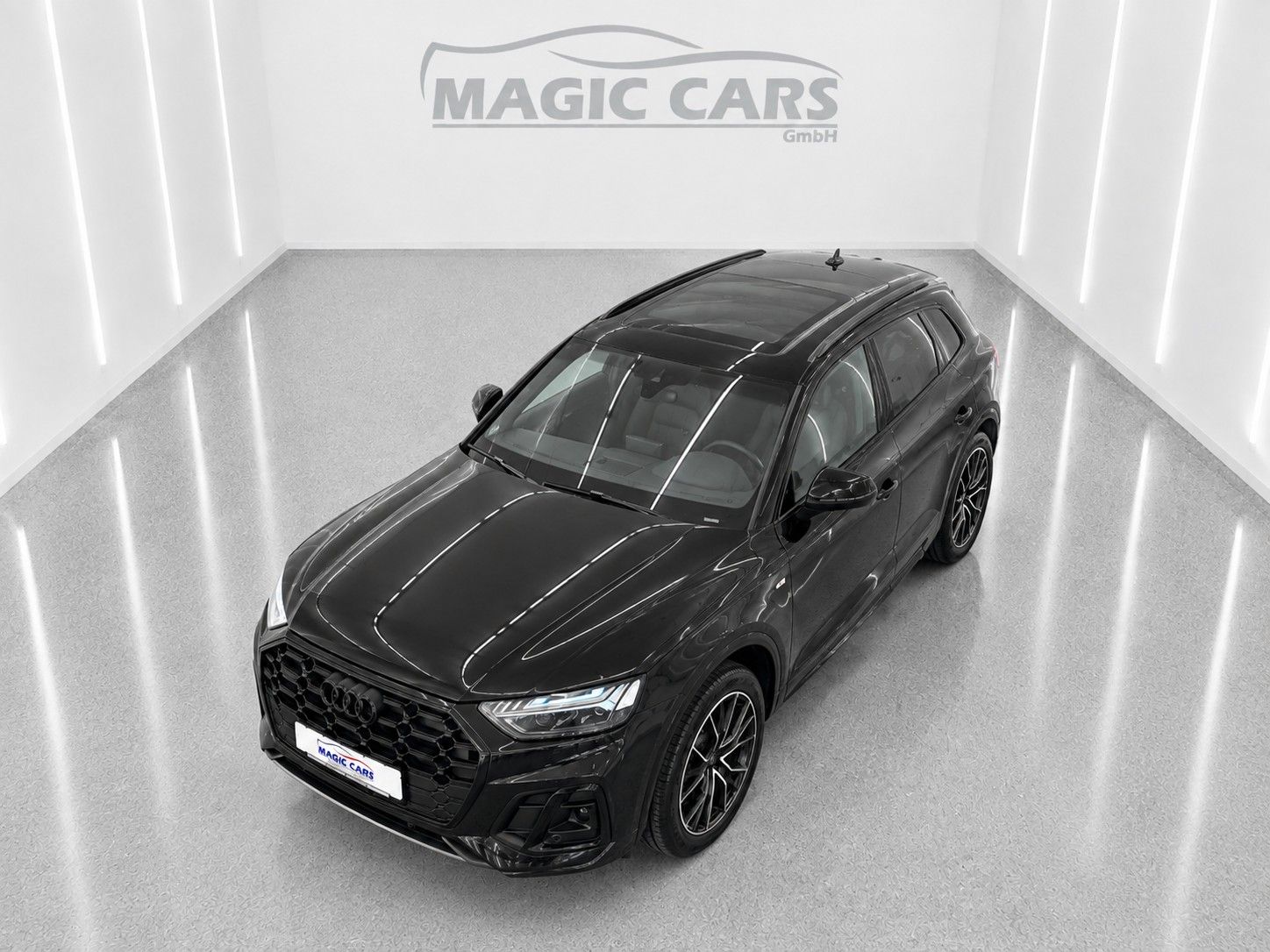 Fahrzeugabbildung Audi Q5 40 TFSI quattro S line *Black-Style*Pano*AHK* - mit KI generiert/bearbeitet