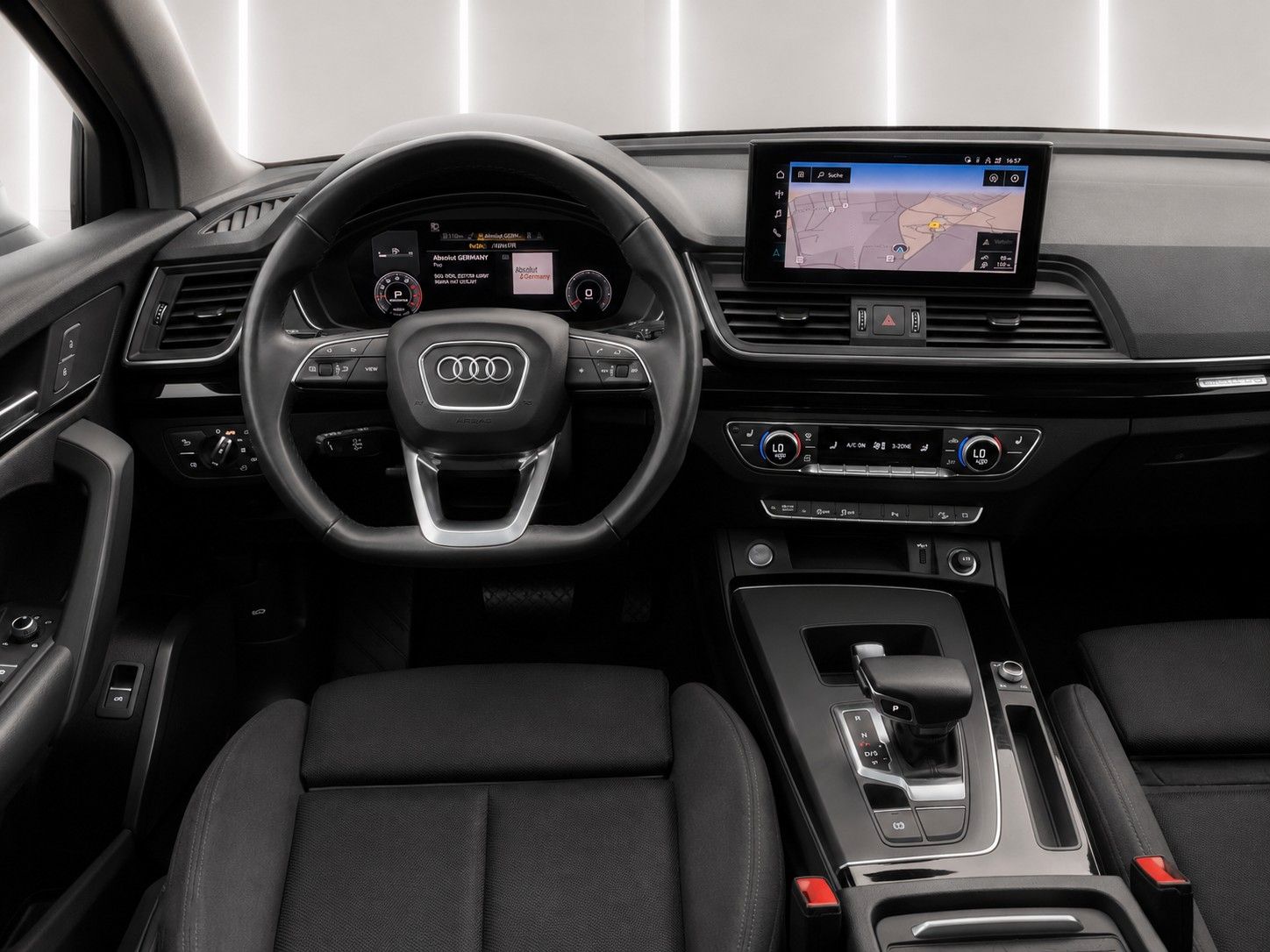 Fahrzeugabbildung Audi Q5 40 TFSI quattro S line *Black-Style*Pano*AHK* - mit KI generiert/bearbeitet