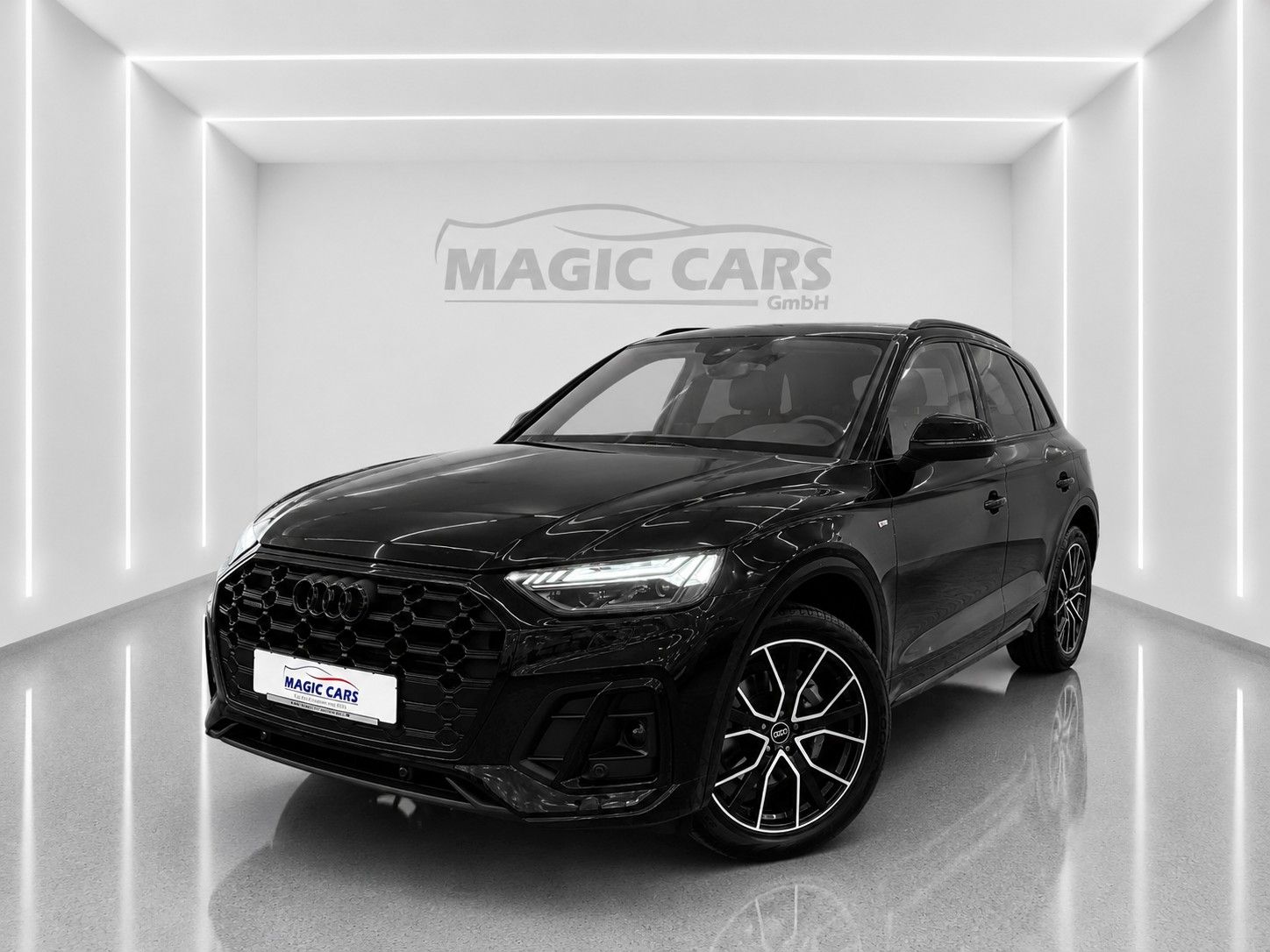 Fahrzeugabbildung Audi Q5 40 TFSI quattro S line *Black-Style*Pano*AHK* - mit KI generiert/bearbeitet
