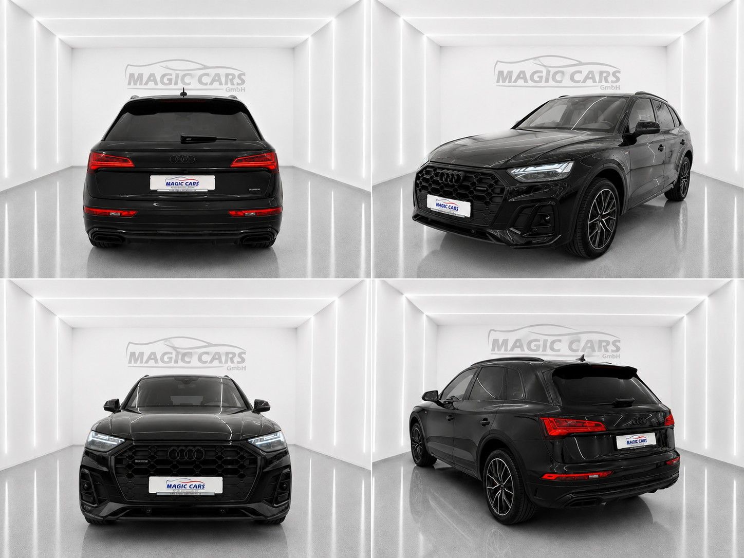 Fahrzeugabbildung Audi Q5 40 TFSI quattro S line *Black-Style*Pano*AHK* - mit KI generiert/bearbeitet