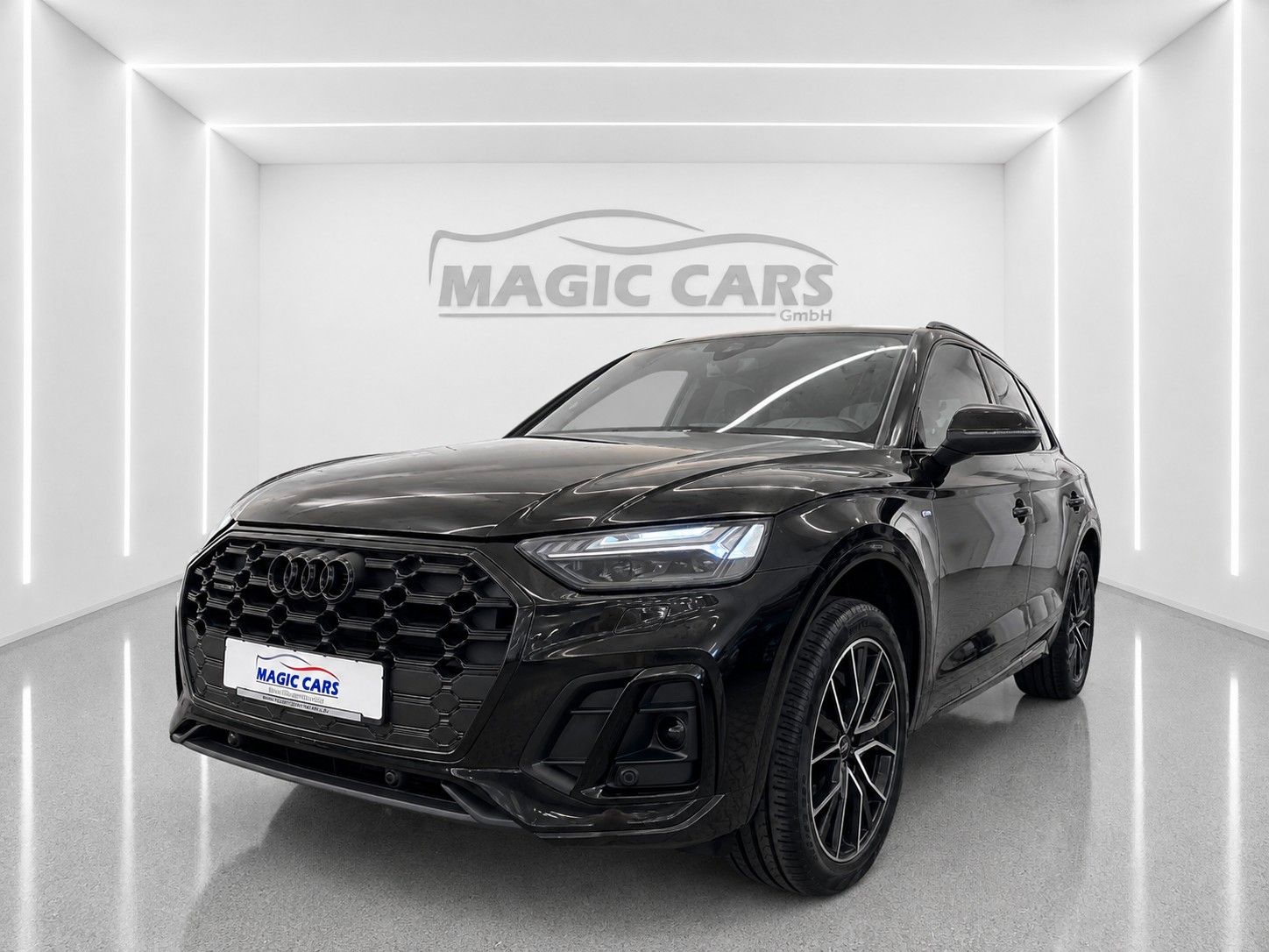 Fahrzeugabbildung Audi Q5 40 TFSI quattro S line *Black-Style*Pano*AHK* - mit KI generiert/bearbeitet