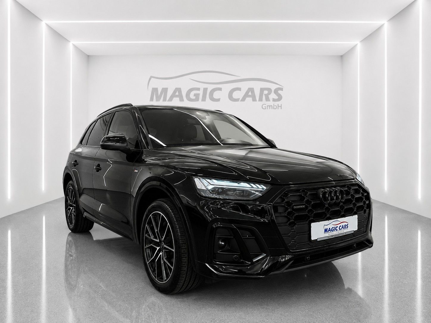 Fahrzeugabbildung Audi Q5 40 TFSI quattro S line *Black-Style*Pano*AHK* - mit KI generiert/bearbeitet