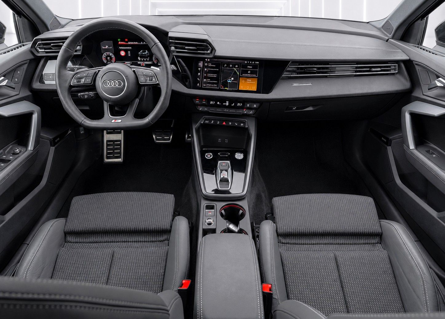 Fahrzeugabbildung Audi A3 35 TFSI Sportback S line *Matrix*SONOS* - mit KI generiert/bearbeitet