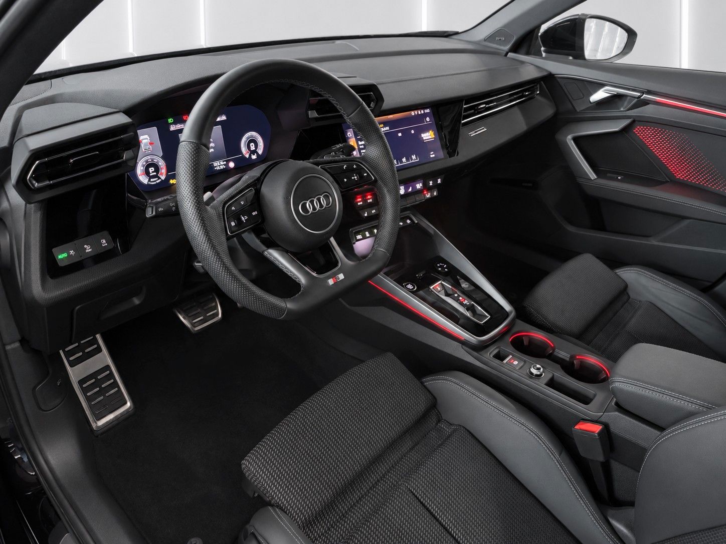 Fahrzeugabbildung Audi A3 35 TFSI Sportback S line *Matrix*SONOS* - mit KI generiert/bearbeitet