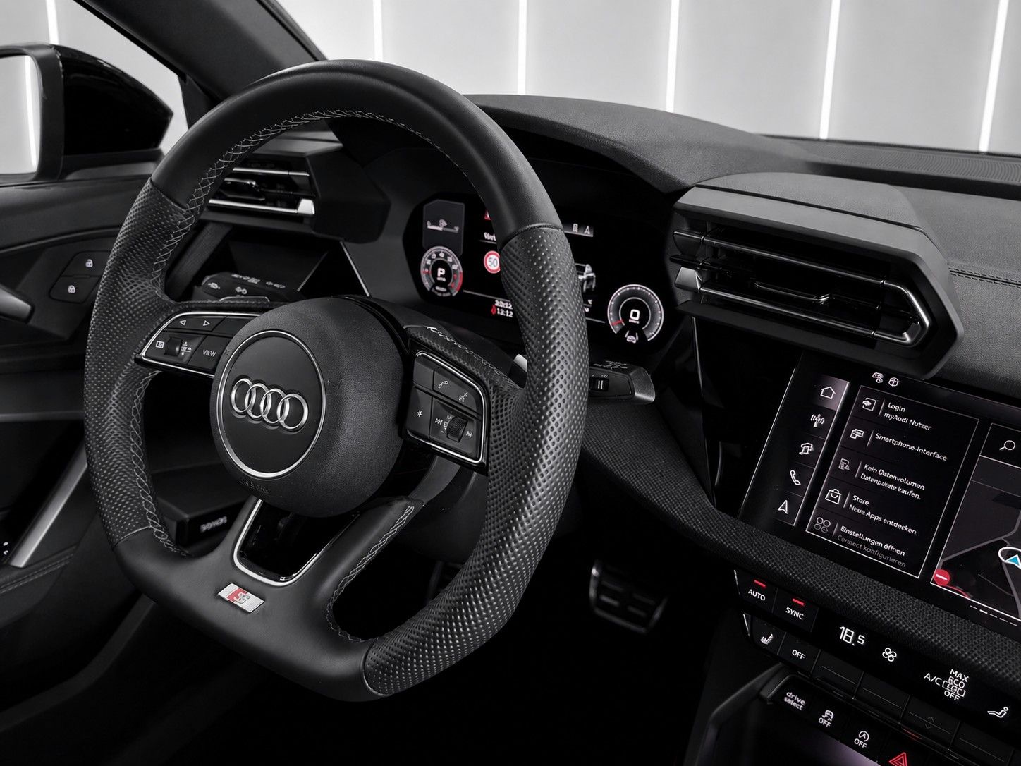 Fahrzeugabbildung Audi A3 35 TFSI Sportback S line *Matrix*SONOS* - mit KI generiert/bearbeitet