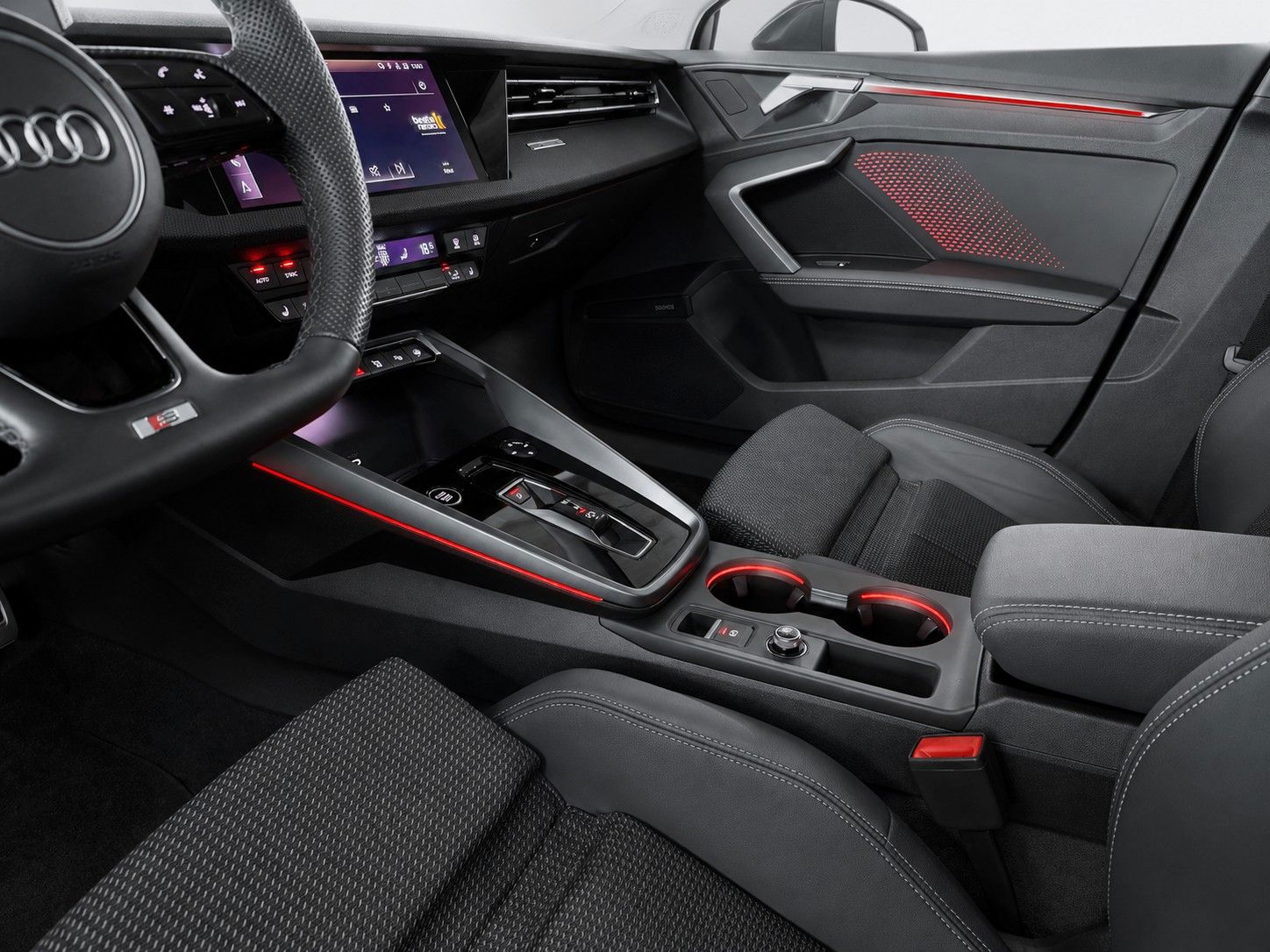Fahrzeugabbildung Audi A3 35 TFSI Sportback S line *Matrix*SONOS* - mit KI generiert/bearbeitet