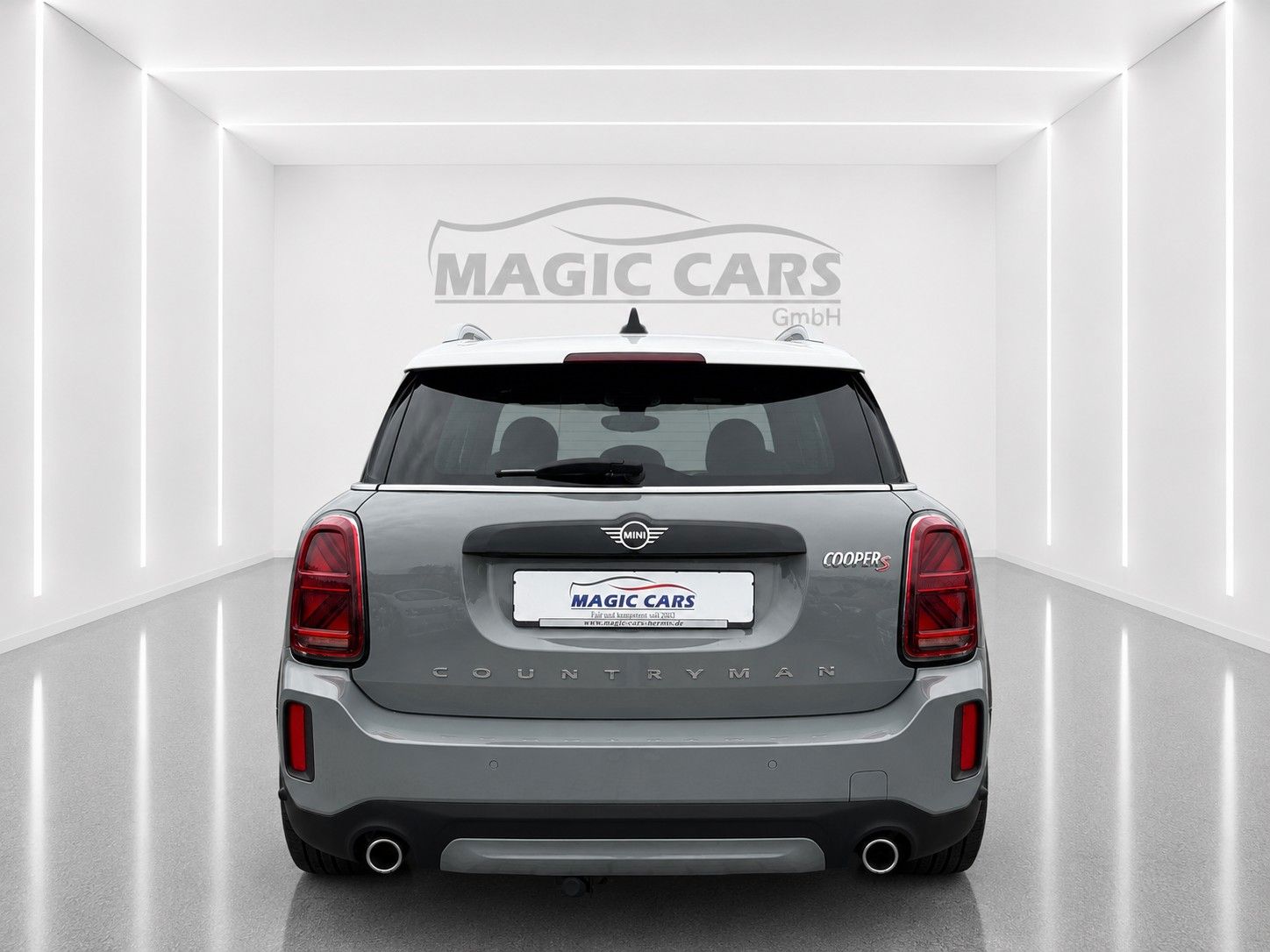 Fahrzeugabbildung MINI Cooper S Countryman*Pano-Dach*AHK*LED*DAB* - mit KI generiert/bearbeitet