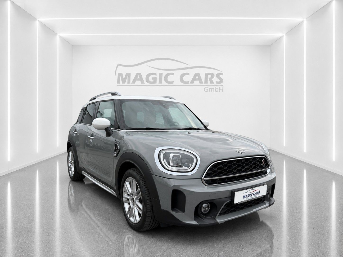 Fahrzeugabbildung MINI Cooper S Countryman*Pano-Dach*AHK*LED*DAB* - mit KI generiert/bearbeitet