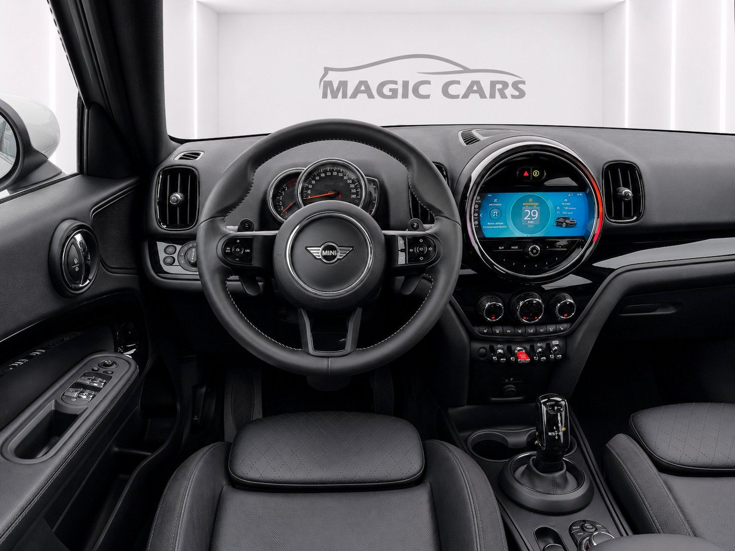 Fahrzeugabbildung MINI Cooper S Countryman*Pano-Dach*AHK*LED*DAB* - mit KI generiert/bearbeitet