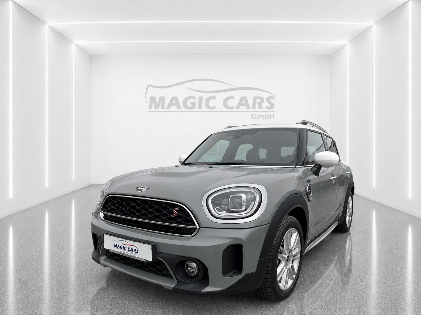 Fahrzeugabbildung MINI Cooper S Countryman*Pano-Dach*AHK*LED*DAB* - mit KI generiert/bearbeitet