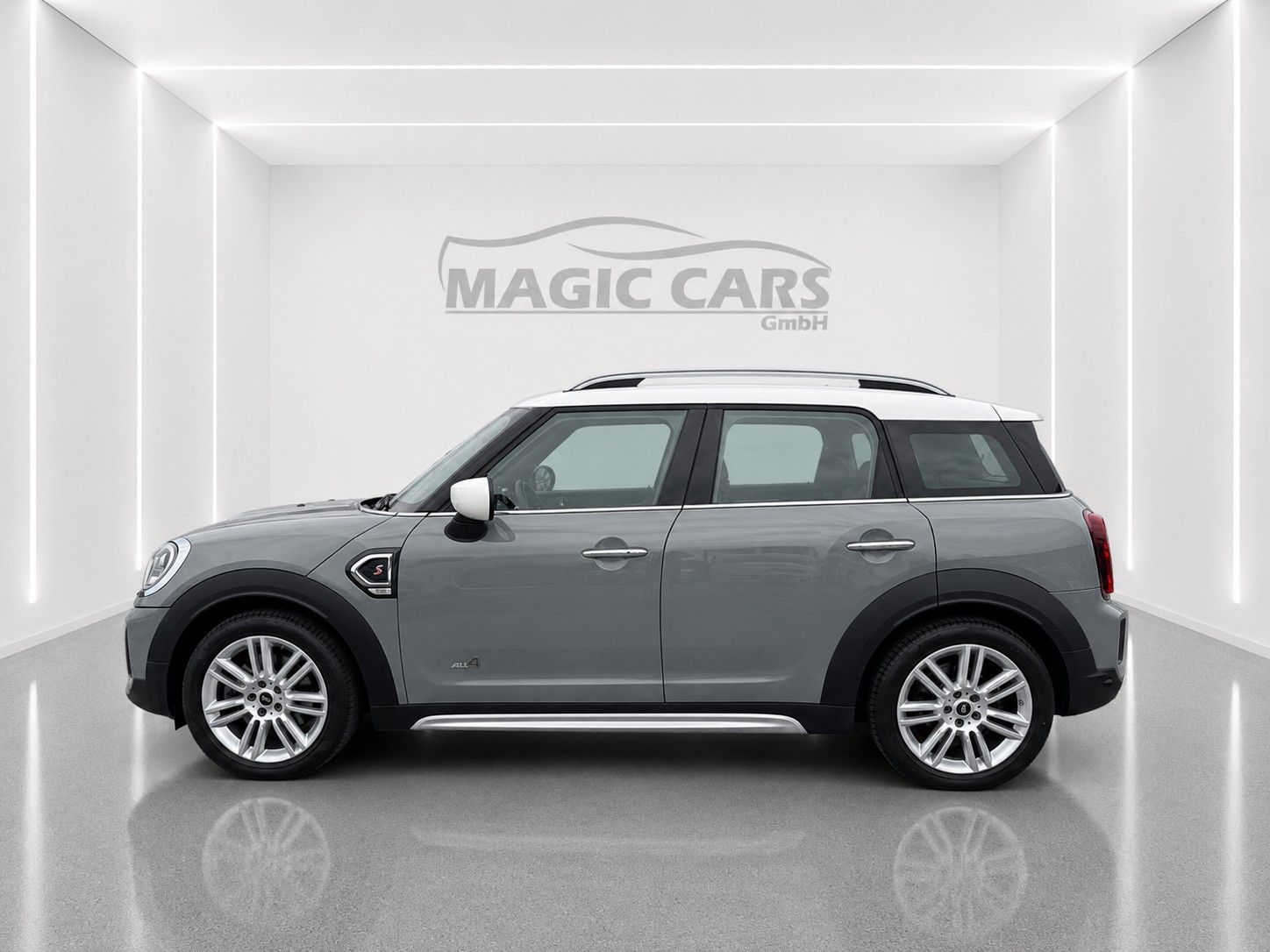 Fahrzeugabbildung MINI Cooper S Countryman*Pano-Dach*AHK*LED*DAB* - mit KI generiert/bearbeitet
