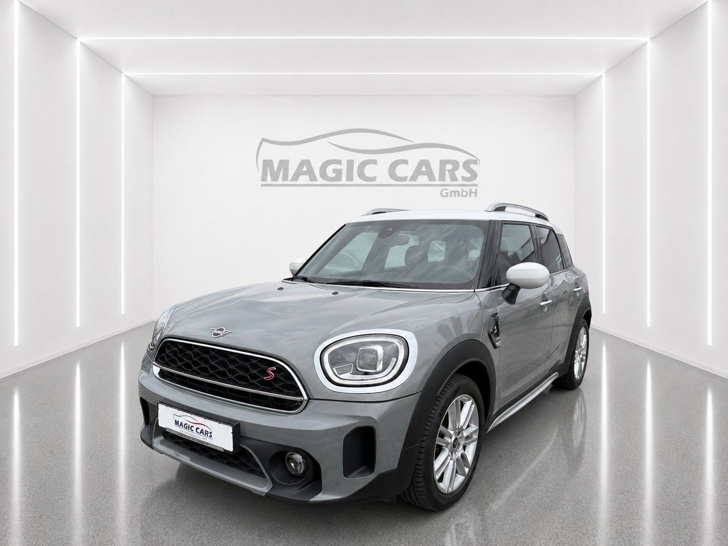 Fahrzeugabbildung MINI Cooper S Countryman*Pano-Dach*AHK*LED*DAB* - mit KI generiert/bearbeitet