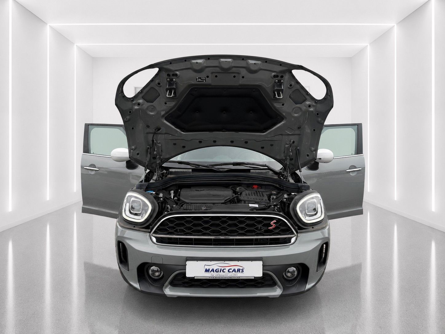 Fahrzeugabbildung MINI Cooper S Countryman*Pano-Dach*AHK*LED*DAB* - mit KI generiert/bearbeitet