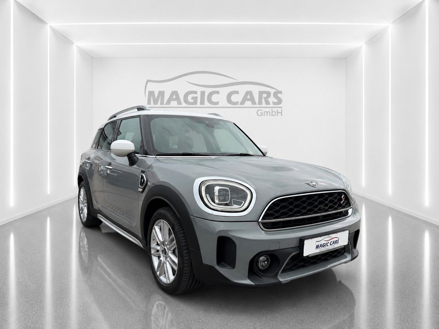 Fahrzeugabbildung MINI Cooper S Countryman*Pano-Dach*AHK*LED*DAB* - mit KI generiert/bearbeitet