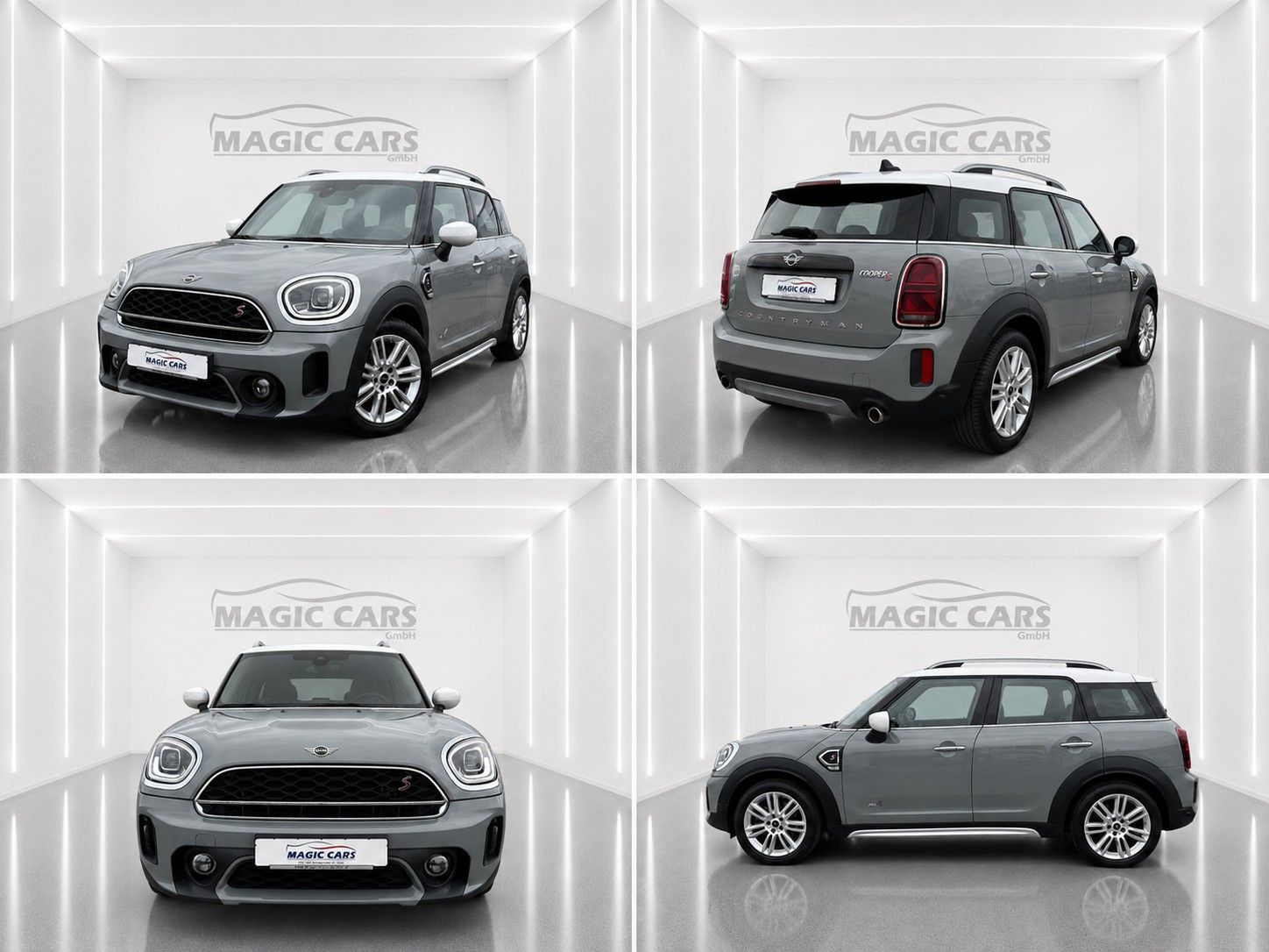 Fahrzeugabbildung MINI Cooper S Countryman*Pano-Dach*AHK*LED*DAB* - mit KI generiert/bearbeitet