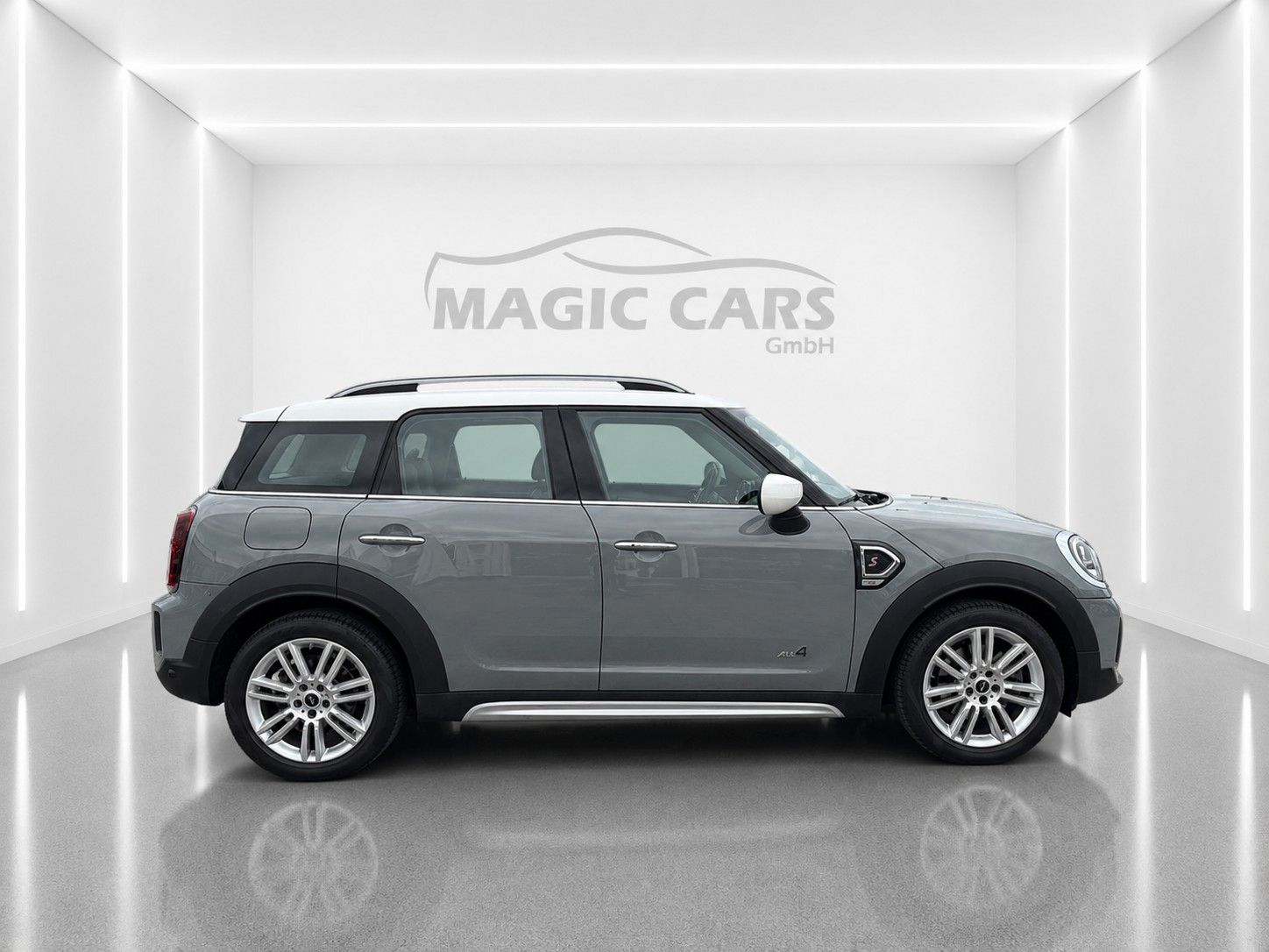 Fahrzeugabbildung MINI Cooper S Countryman*Pano-Dach*AHK*LED*DAB* - mit KI generiert/bearbeitet