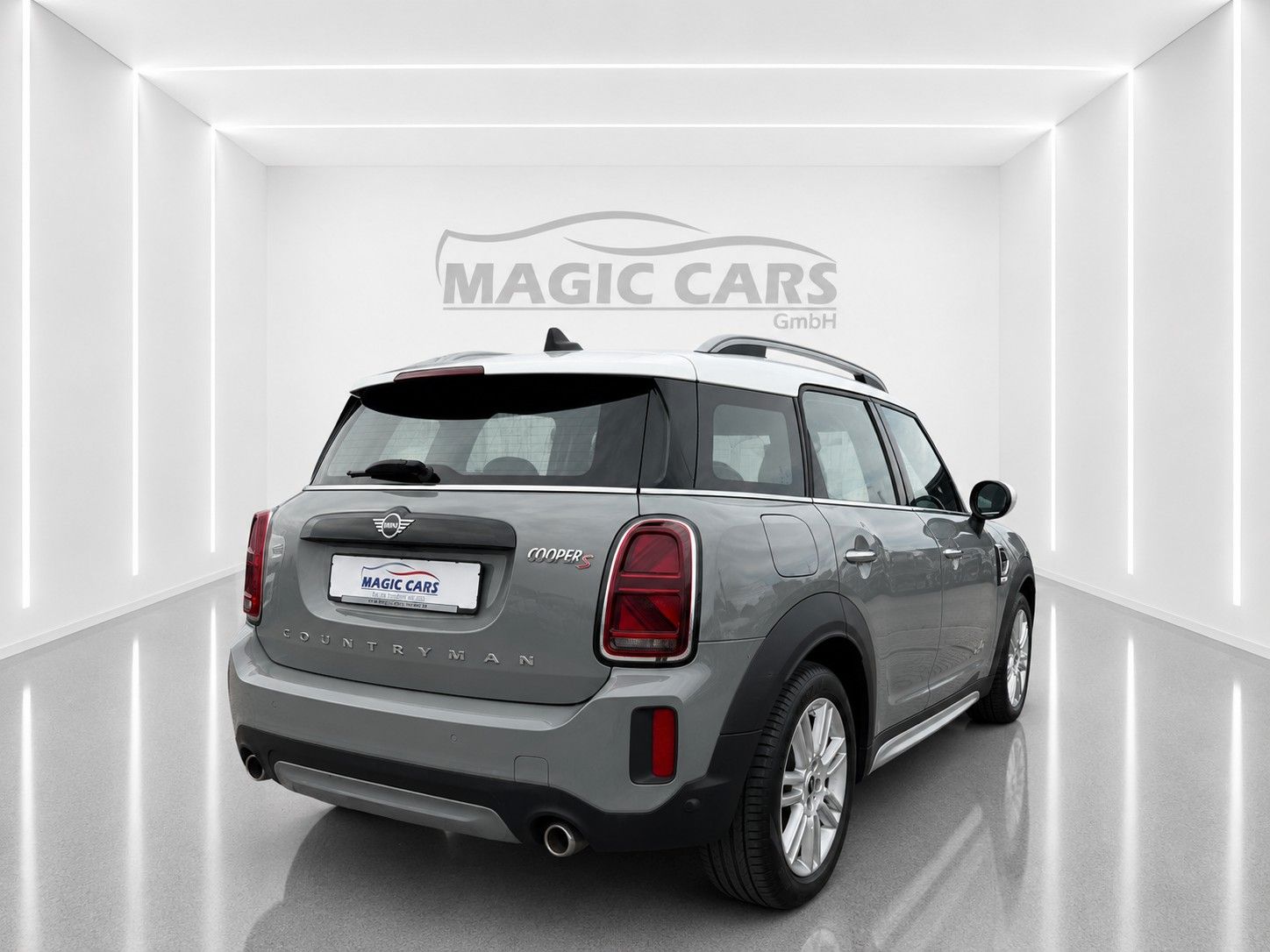 Fahrzeugabbildung MINI Cooper S Countryman*Pano-Dach*AHK*LED*DAB* - mit KI generiert/bearbeitet