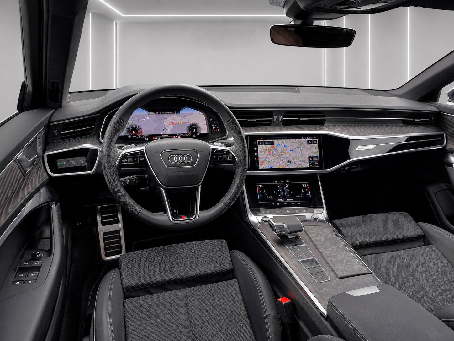 Fahrzeugabbildung Audi A6 35 TDI Lim. S tronic S line *Matrix*Virtual* - mit KI generiert/bearbeitet
