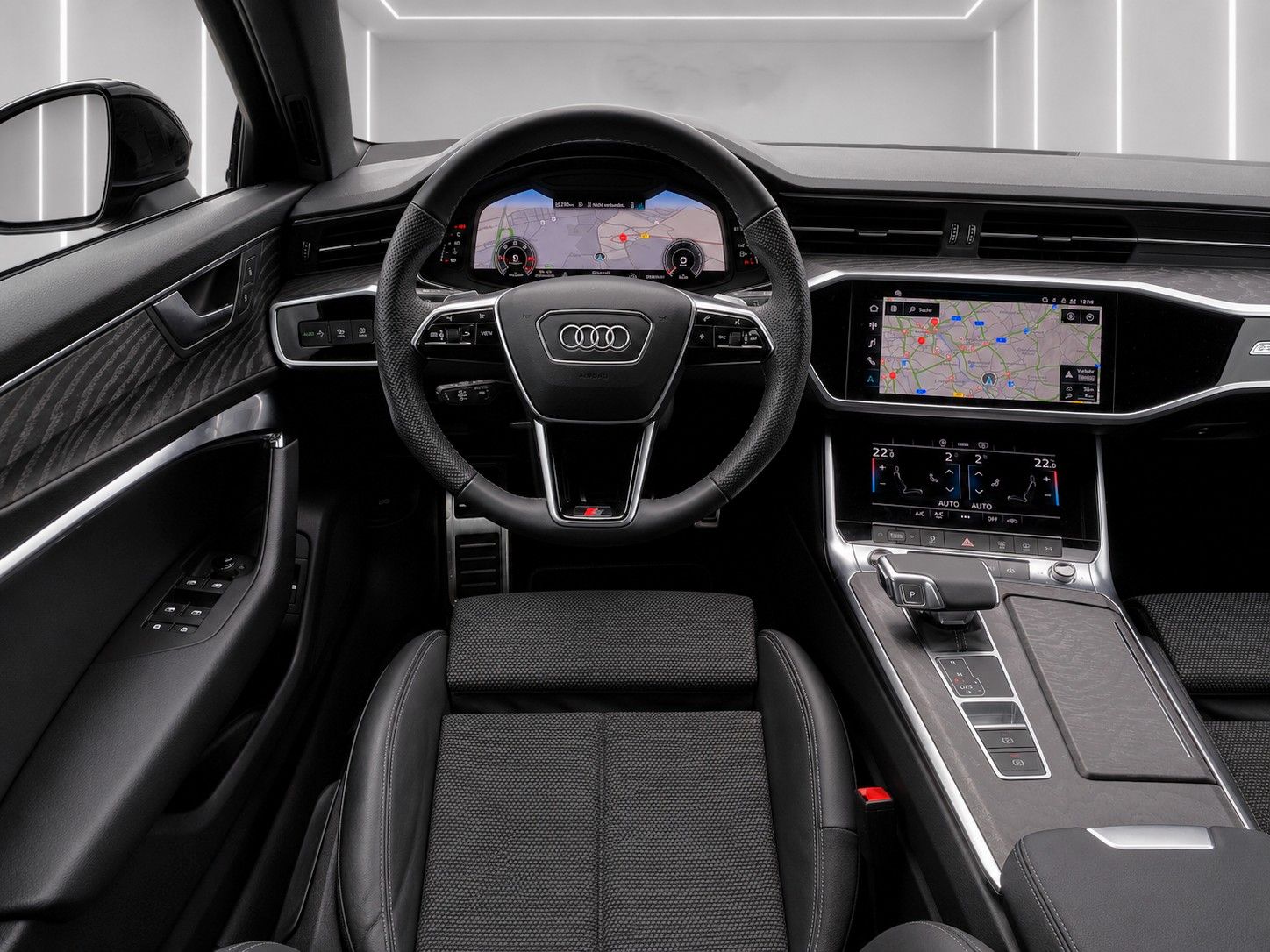 Fahrzeugabbildung Audi A6 35 TDI Lim. S tronic S line *Matrix*Virtual* - mit KI generiert/bearbeitet