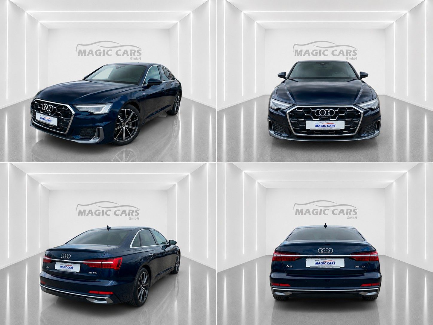 Fahrzeugabbildung Audi A6 35 TDI Lim. S tronic S line *Matrix*Virtual* - mit KI generiert/bearbeitet