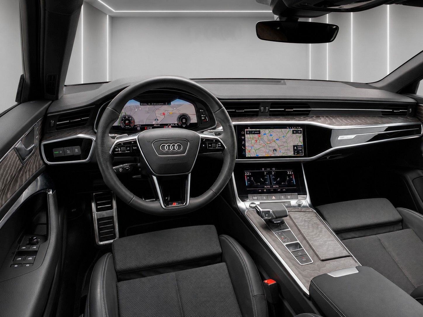 Fahrzeugabbildung Audi A6 35 TDI Lim. S tronic S line *Matrix*Virtual* - mit KI generiert/bearbeitet