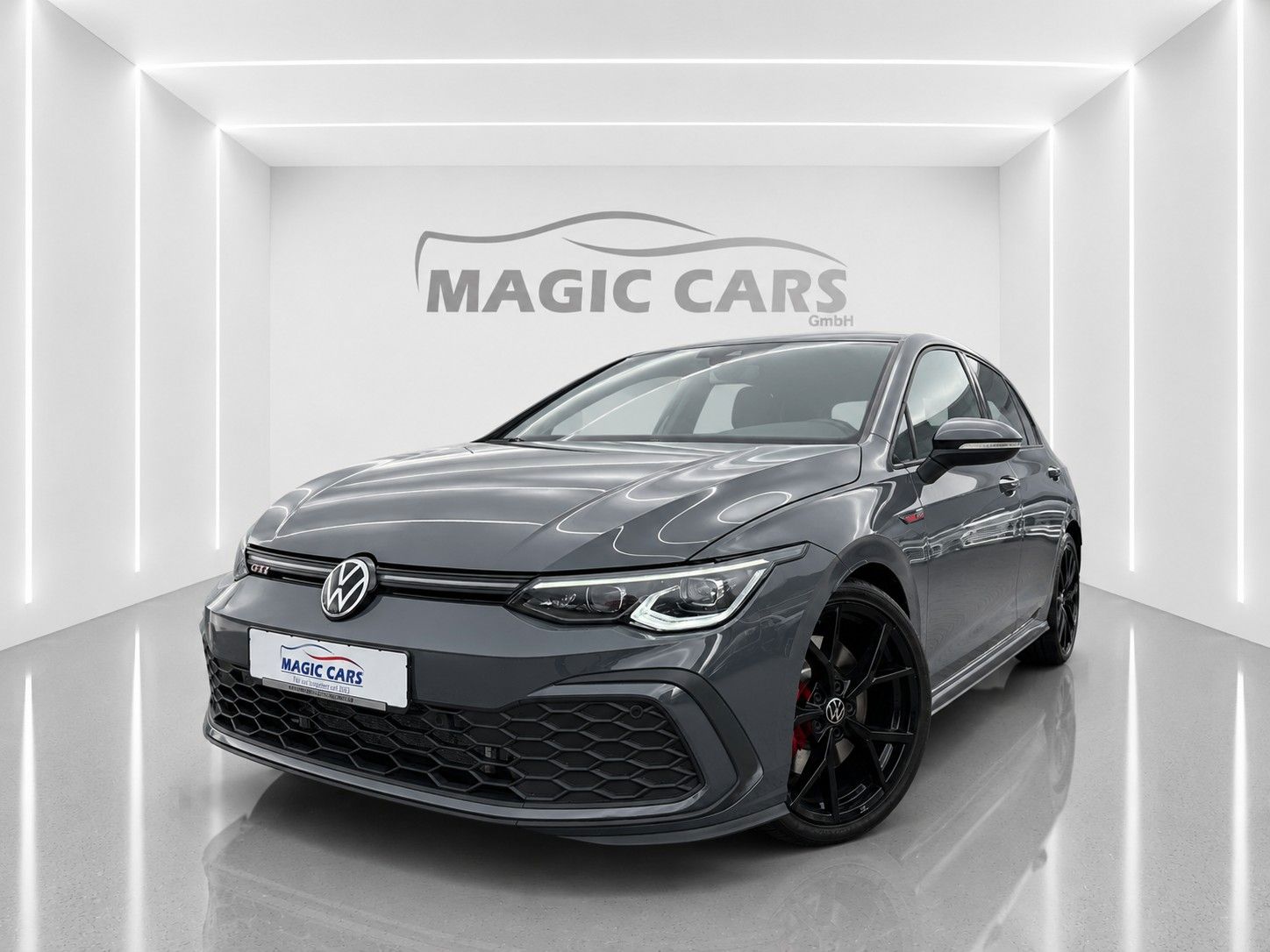 Volkswagen Golf VIII Lim. GTI*Black Style*Leder*Memory*H&K* - mit KI generiert/bearbeitet
