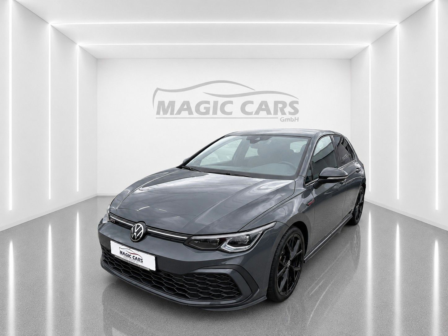 Fahrzeugabbildung Volkswagen Golf VIII Lim. GTI*Black Style*Leder*Memory*H&K* - mit KI generiert/bearbeitet