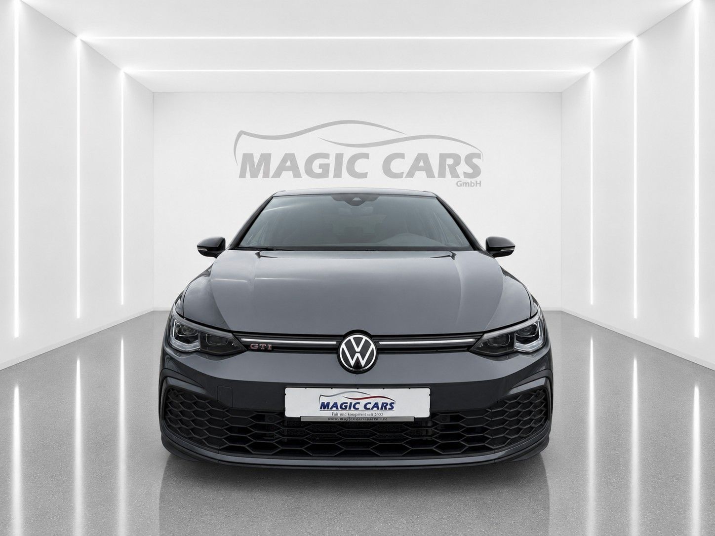 Fahrzeugabbildung Volkswagen Golf VIII Lim. GTI*Black Style*Leder*Memory*H&K* - mit KI generiert/bearbeitet