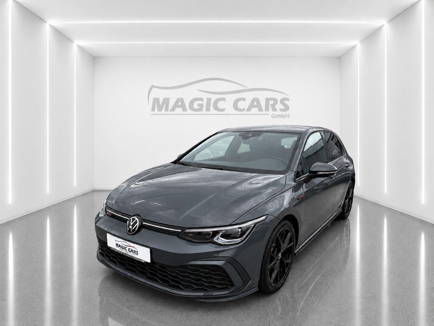 Fahrzeugabbildung Volkswagen Golf VIII Lim. GTI*Black Style*Leder*Memory*H&K* - mit KI generiert/bearbeitet