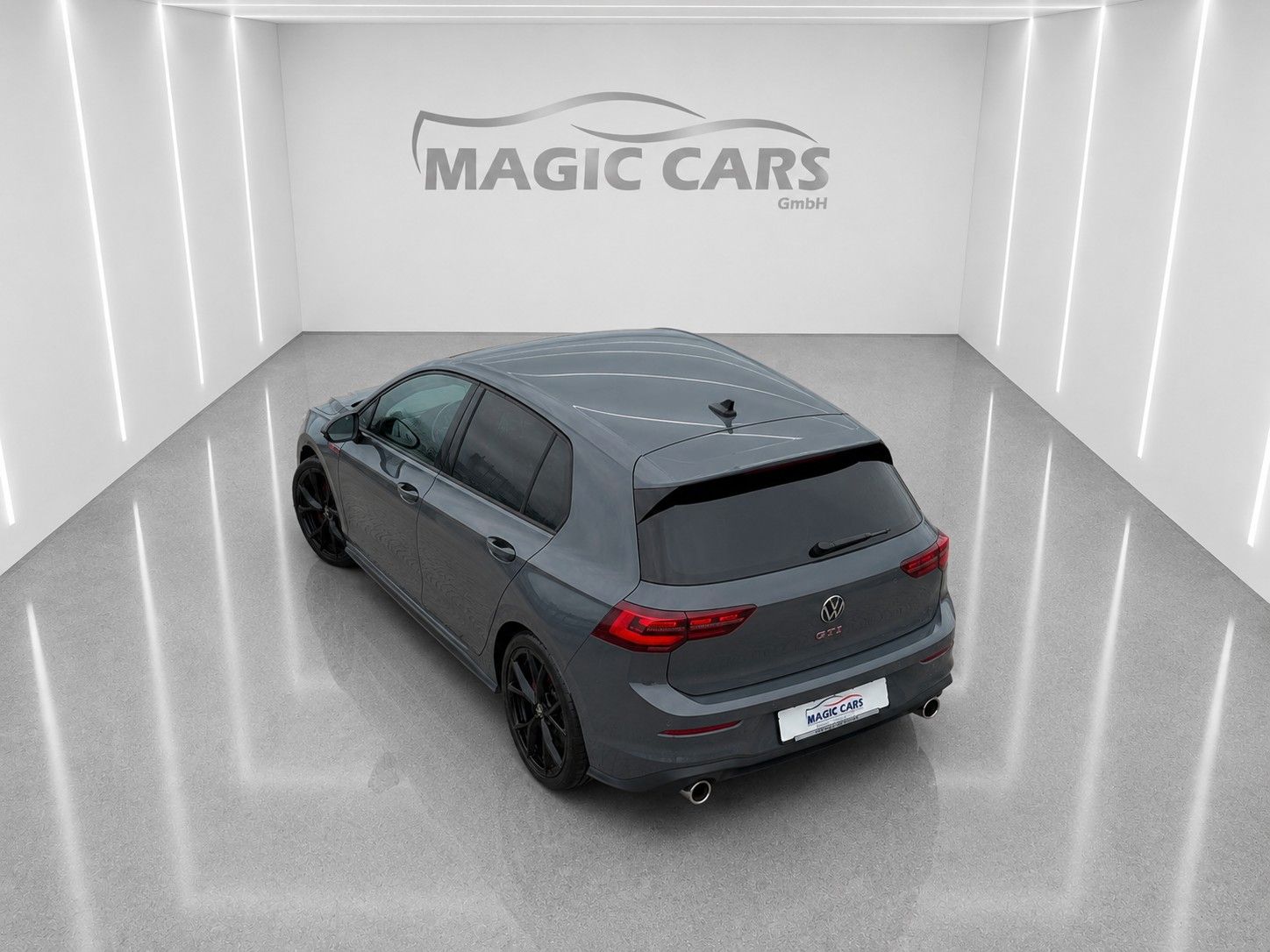 Fahrzeugabbildung Volkswagen Golf VIII Lim. GTI*Black Style*Leder*Memory*H&K* - mit KI generiert/bearbeitet