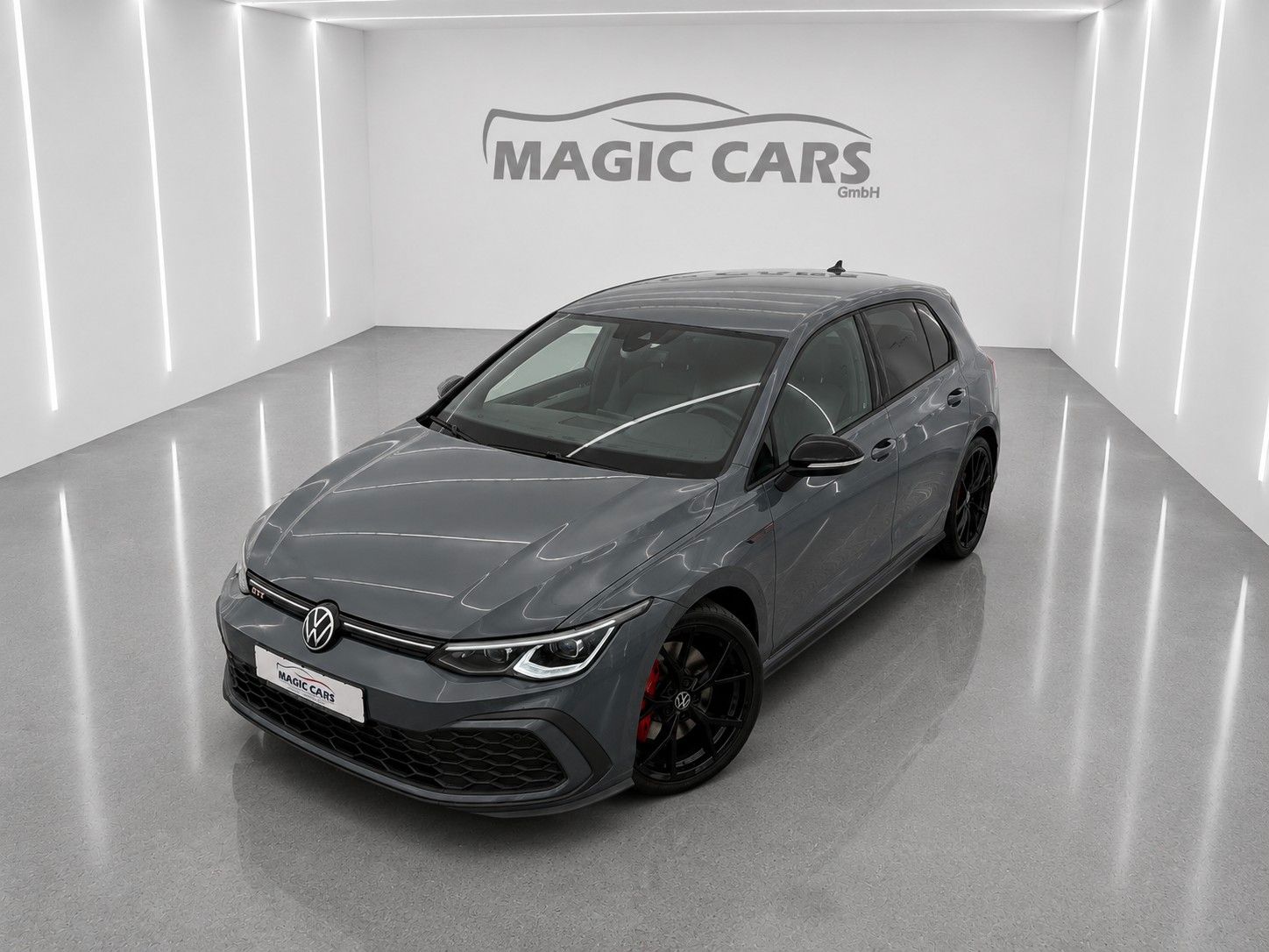 Fahrzeugabbildung Volkswagen Golf VIII Lim. GTI*Black Style*Leder*Memory*H&K* - mit KI generiert/bearbeitet