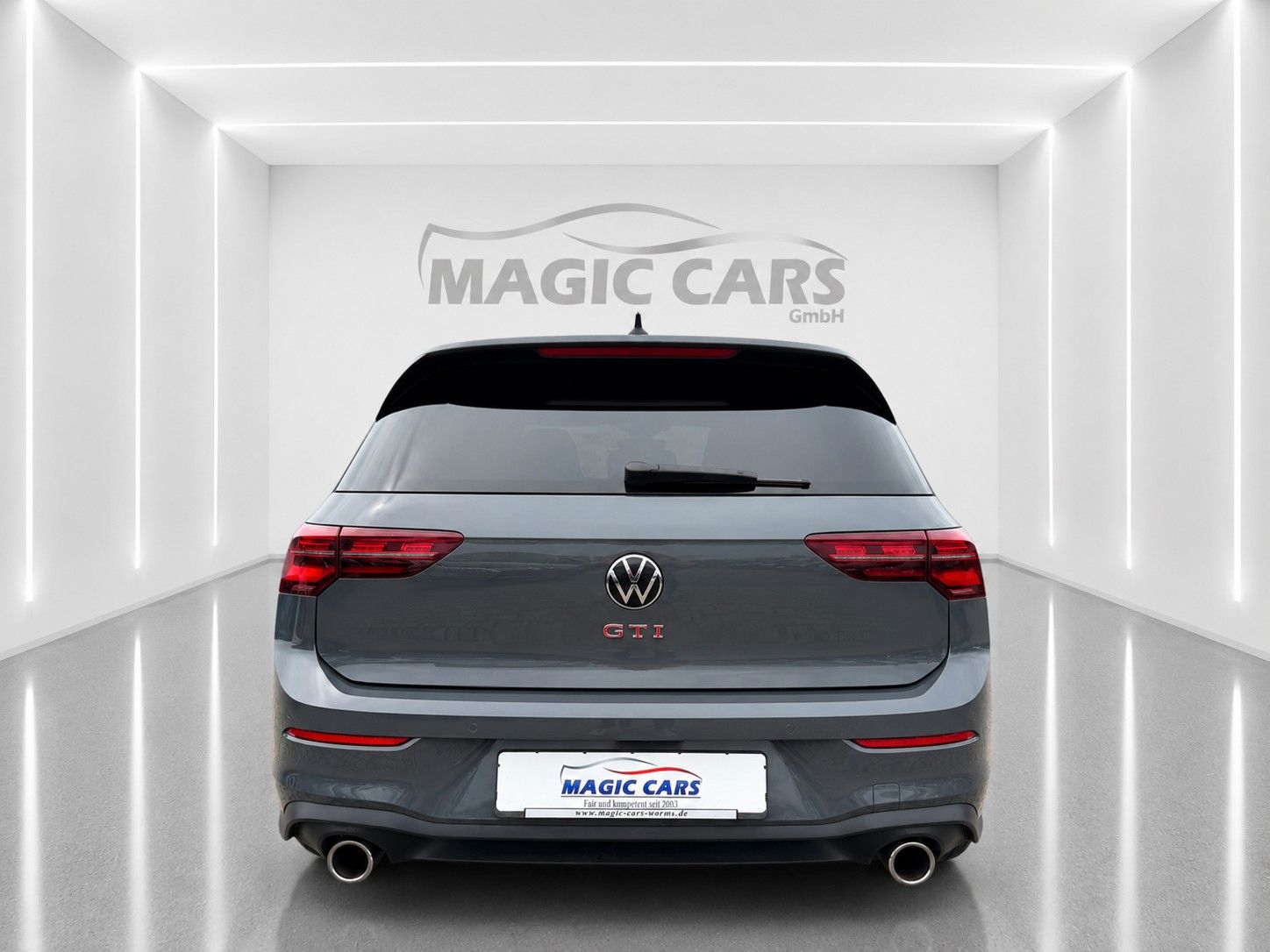 Fahrzeugabbildung Volkswagen Golf VIII Lim. GTI*Black Style*Leder*Memory*H&K* - mit KI generiert/bearbeitet