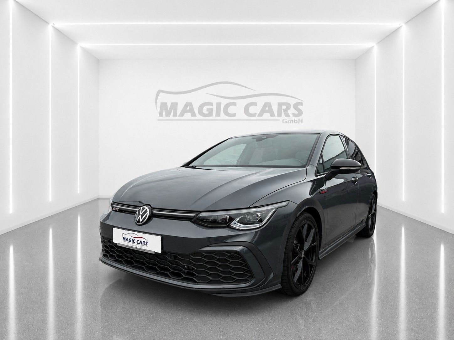 Fahrzeugabbildung Volkswagen Golf VIII Lim. GTI*Black Style*Leder*Memory*H&K* - mit KI generiert/bearbeitet