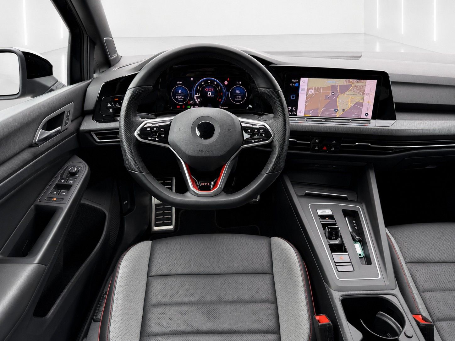 Fahrzeugabbildung Volkswagen Golf VIII Lim. GTI*Black Style*Leder*Memory*H&K* - mit KI generiert/bearbeitet