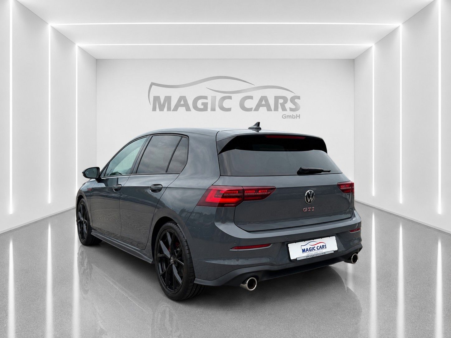 Fahrzeugabbildung Volkswagen Golf VIII Lim. GTI*Black Style*Leder*Memory*H&K* - mit KI generiert/bearbeitet