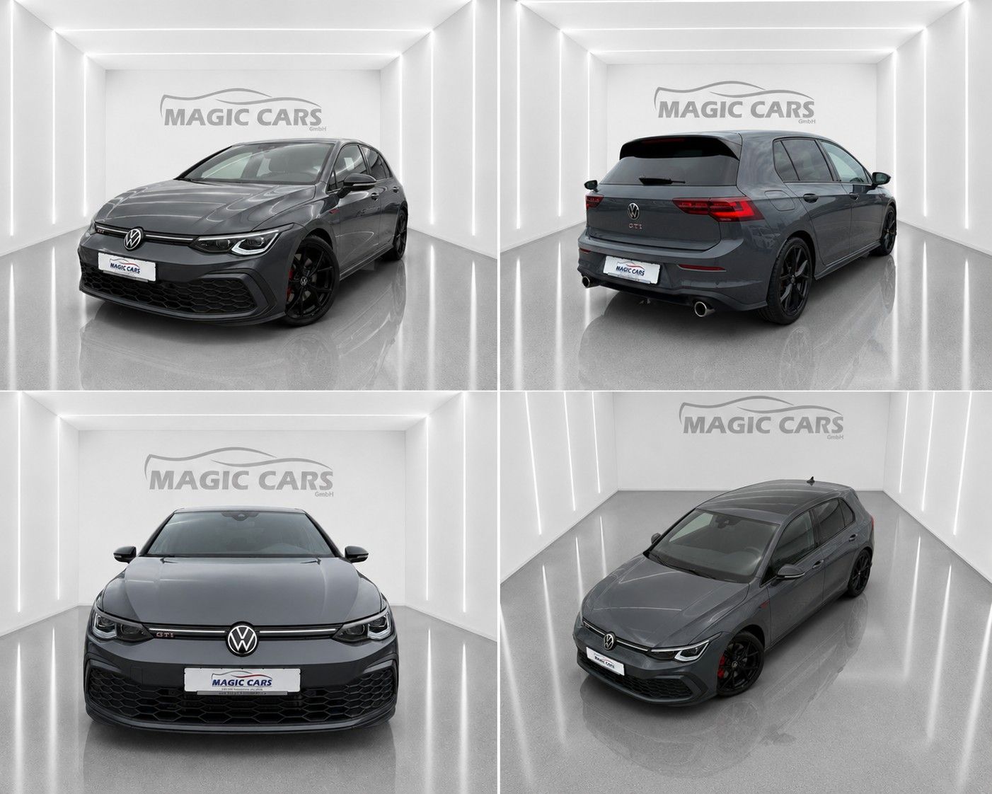Fahrzeugabbildung Volkswagen Golf VIII Lim. GTI*Black Style*Leder*Memory*H&K* - mit KI generiert/bearbeitet