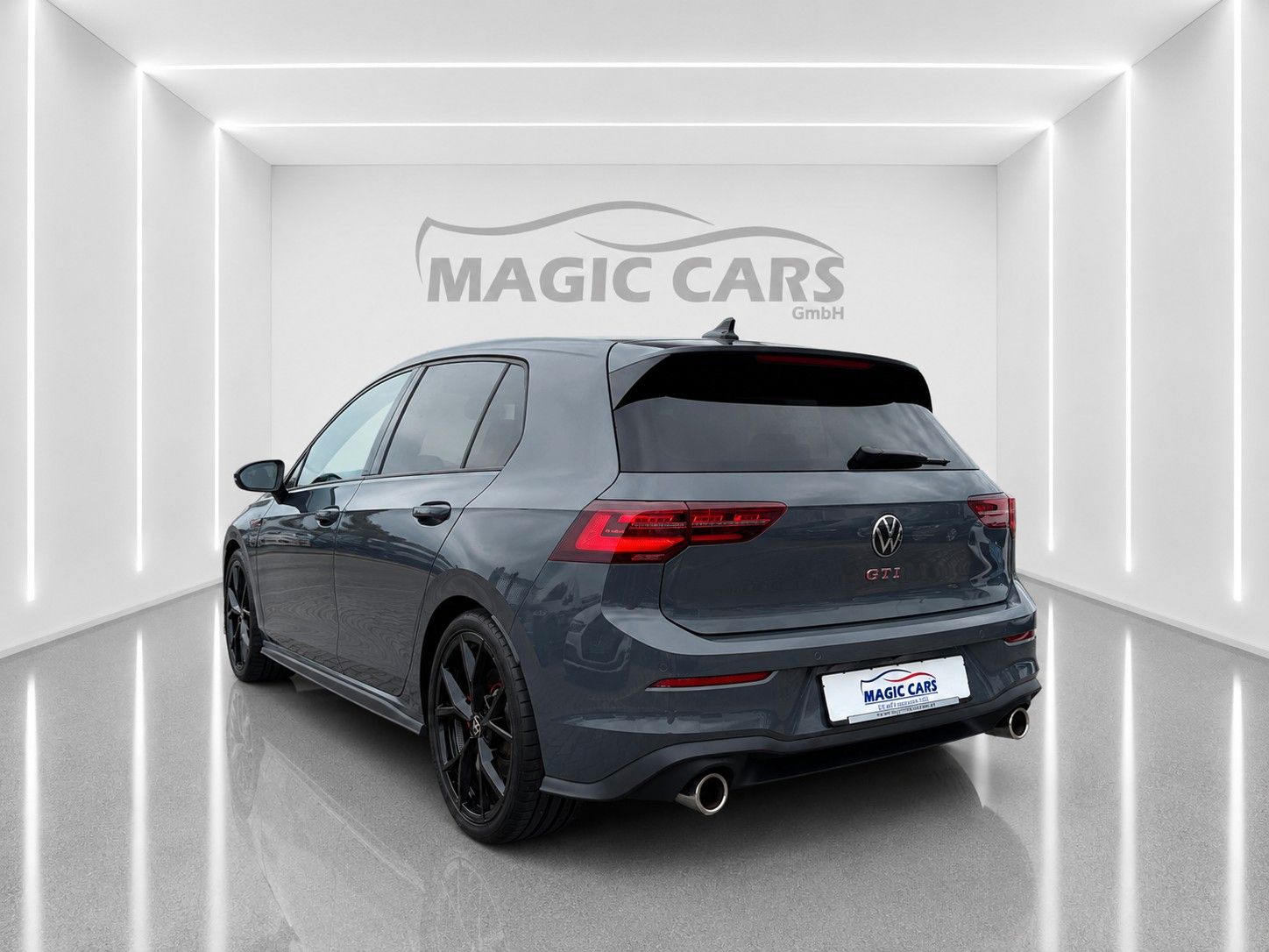 Fahrzeugabbildung Volkswagen Golf VIII Lim. GTI*Black Style*Leder*Memory*H&K* - mit KI generiert/bearbeitet