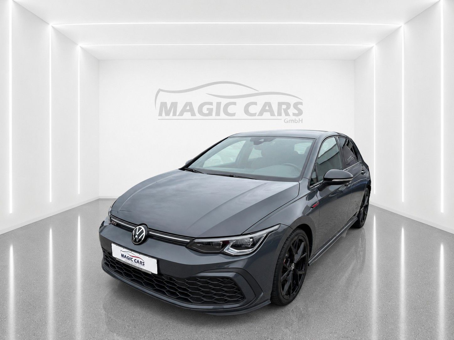 Fahrzeugabbildung Volkswagen Golf VIII Lim. GTI*Black Style*Leder*Memory*H&K* - mit KI generiert/bearbeitet