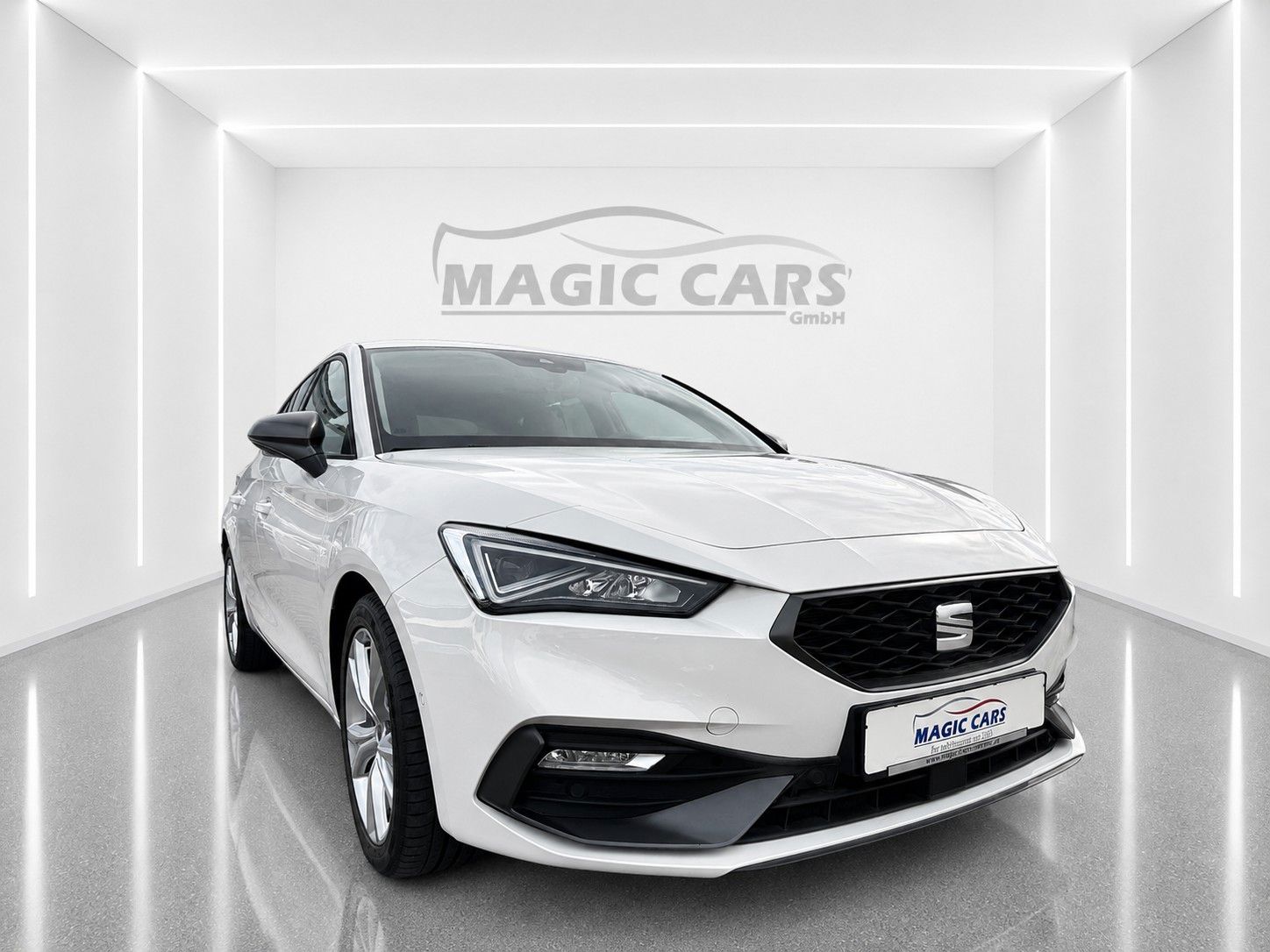 Fahrzeugabbildung SEAT Leon FR 2.0 TDI*Pano-Dach*Beats*DAB*Leder*Memory - mit KI generiert/bearbeitet