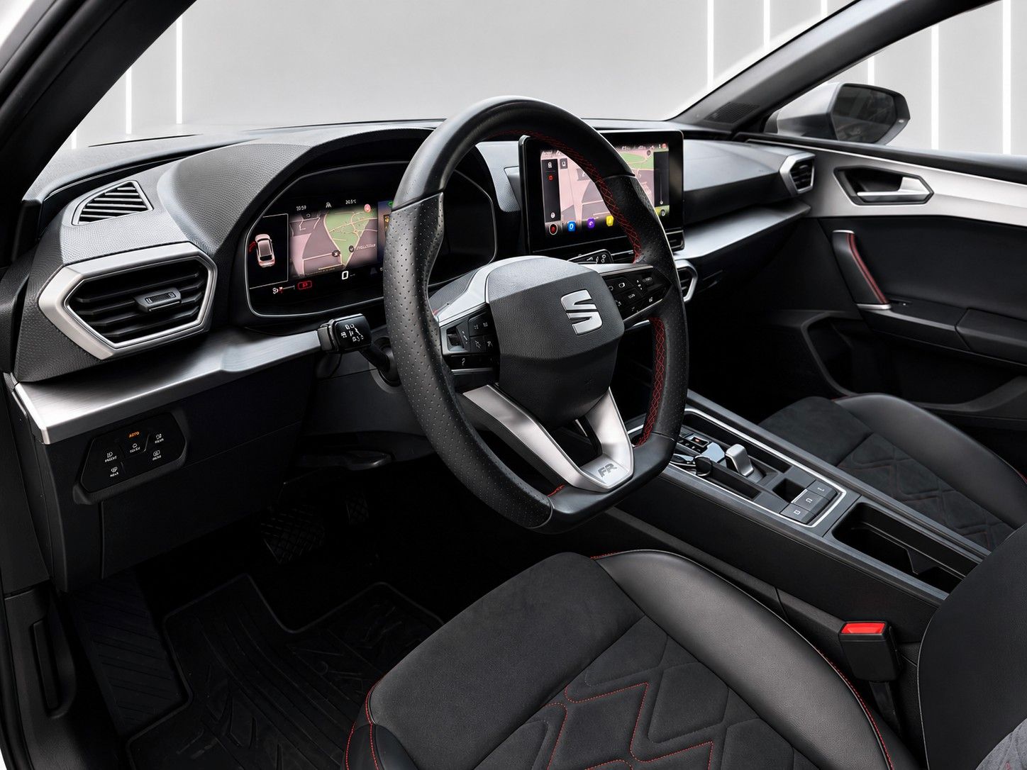 Fahrzeugabbildung SEAT Leon FR 2.0 TDI*Pano-Dach*Beats*DAB*Leder*Memory - mit KI generiert/bearbeitet