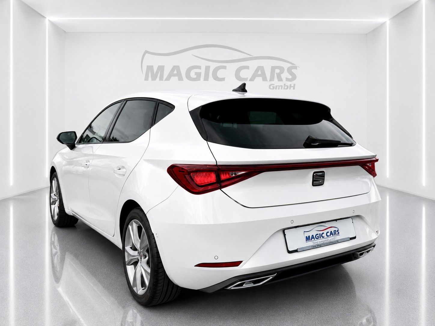 Fahrzeugabbildung SEAT Leon FR 2.0 TDI*Pano-Dach*Beats*DAB*Leder*Memory - mit KI generiert/bearbeitet